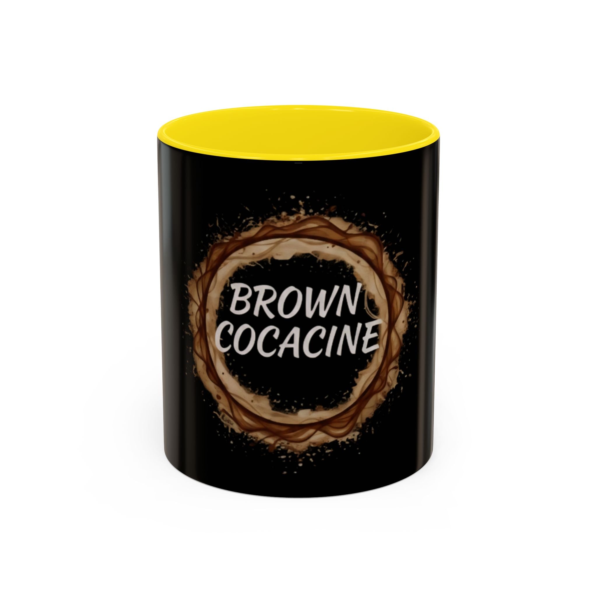 "Brown Cоcaine" Coffee Mug (Ring Roast Design 11/15oz)