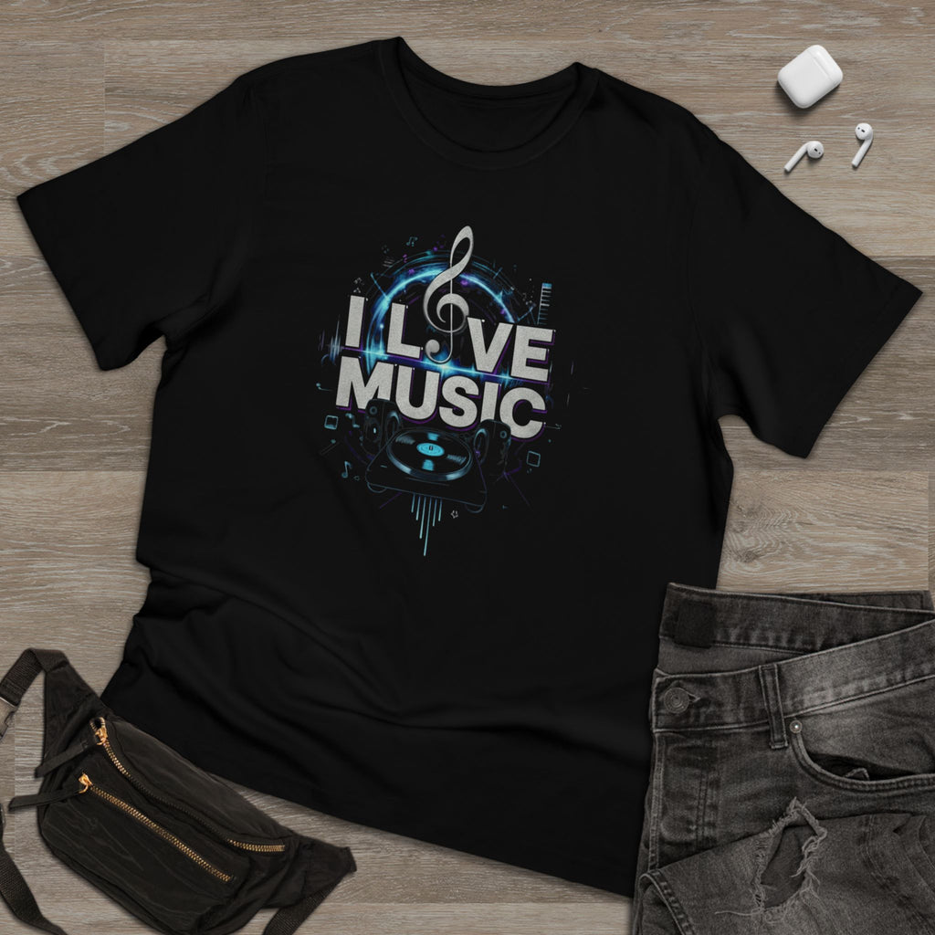 I Love Music Graphic T-Shirt