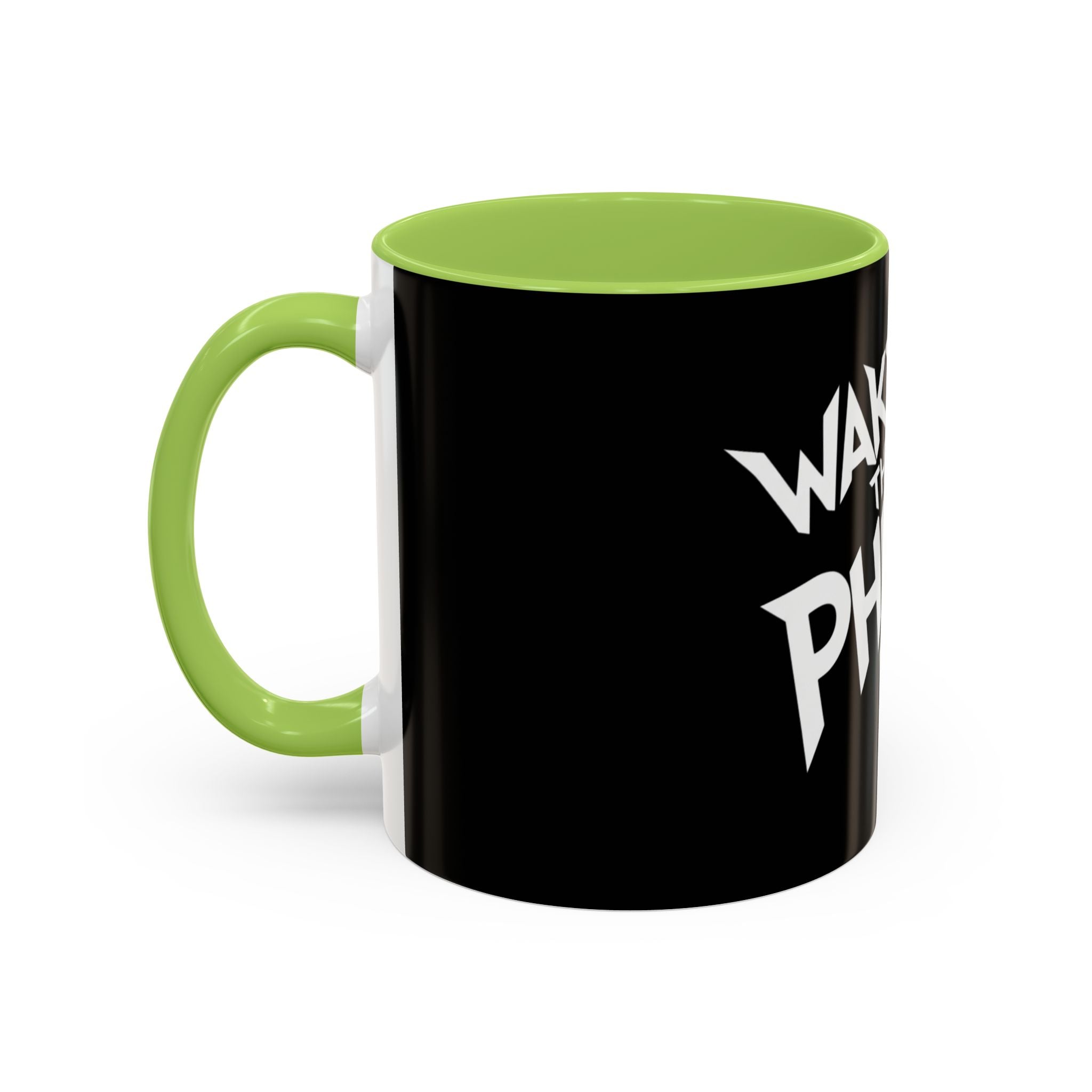 Wake the Phuck Up Coffee Mug   ( Funny Offensive Morning Mug, Bold Typography 11/15oz)