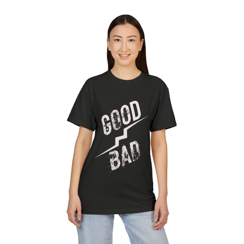 "Good/Bad" Split Graphic Tee