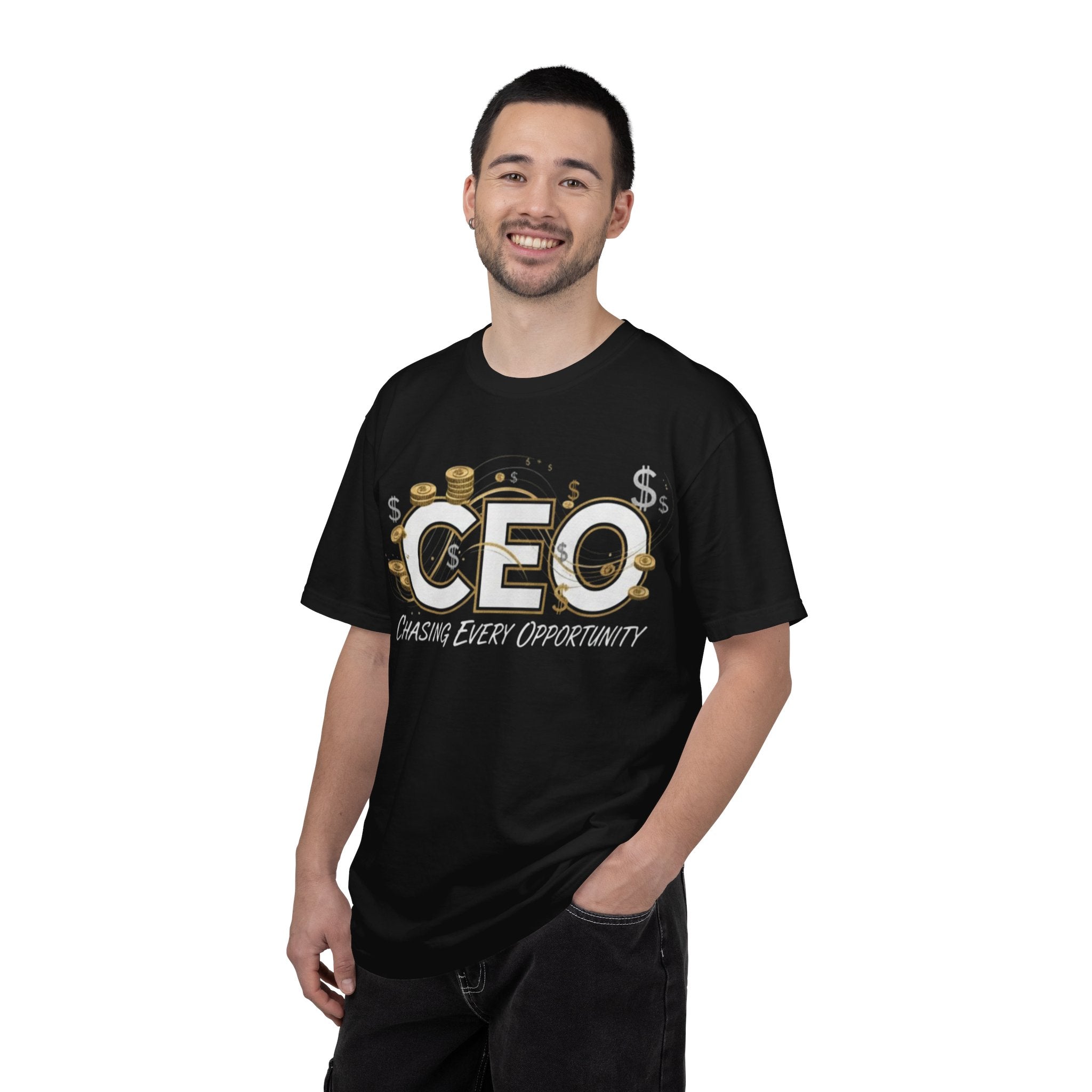 CEO T-Shirt  "Chasing Every Opportunity" Money Graphic Tee