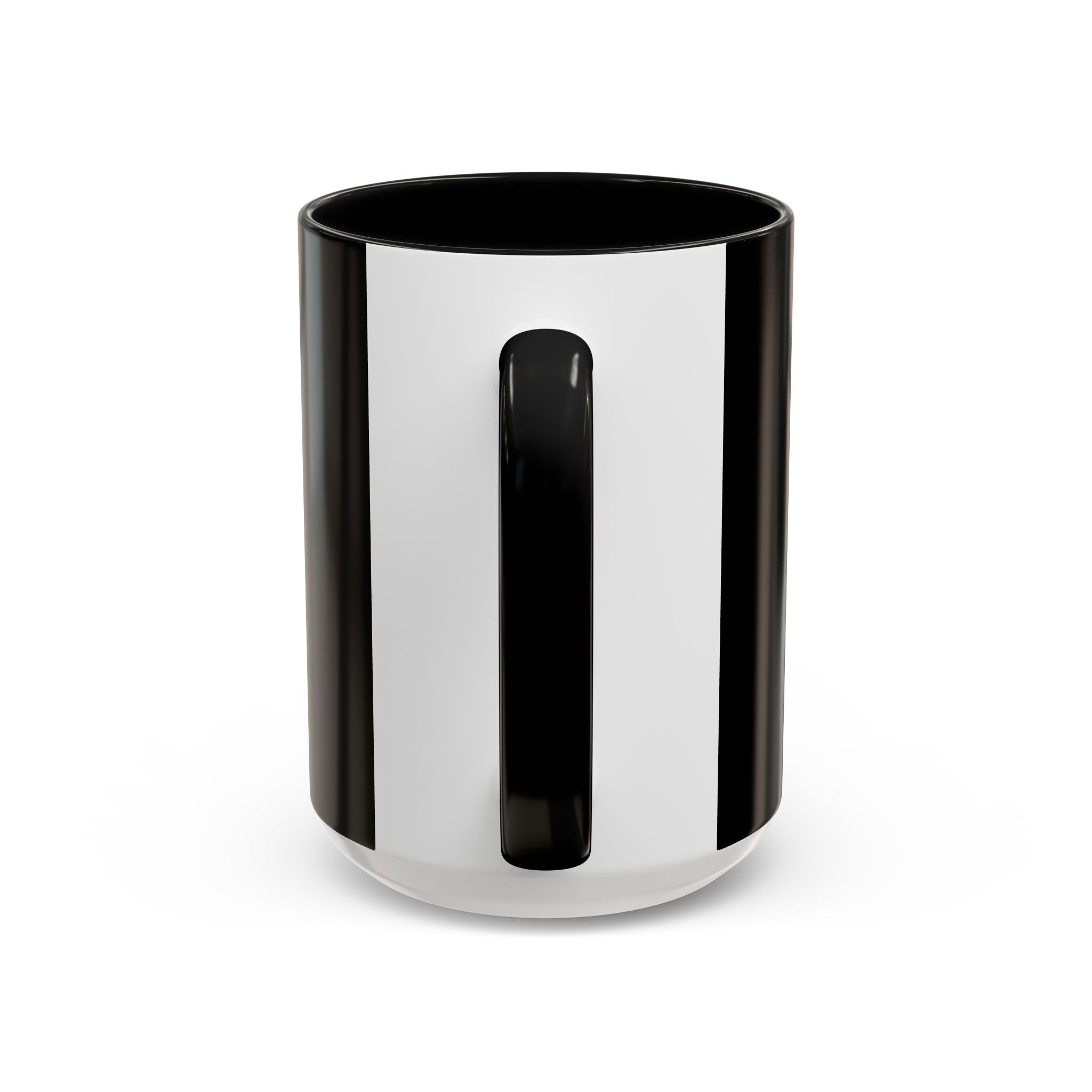 Wide Awake Eyes Black Ceramic Mug (11/15 oz)