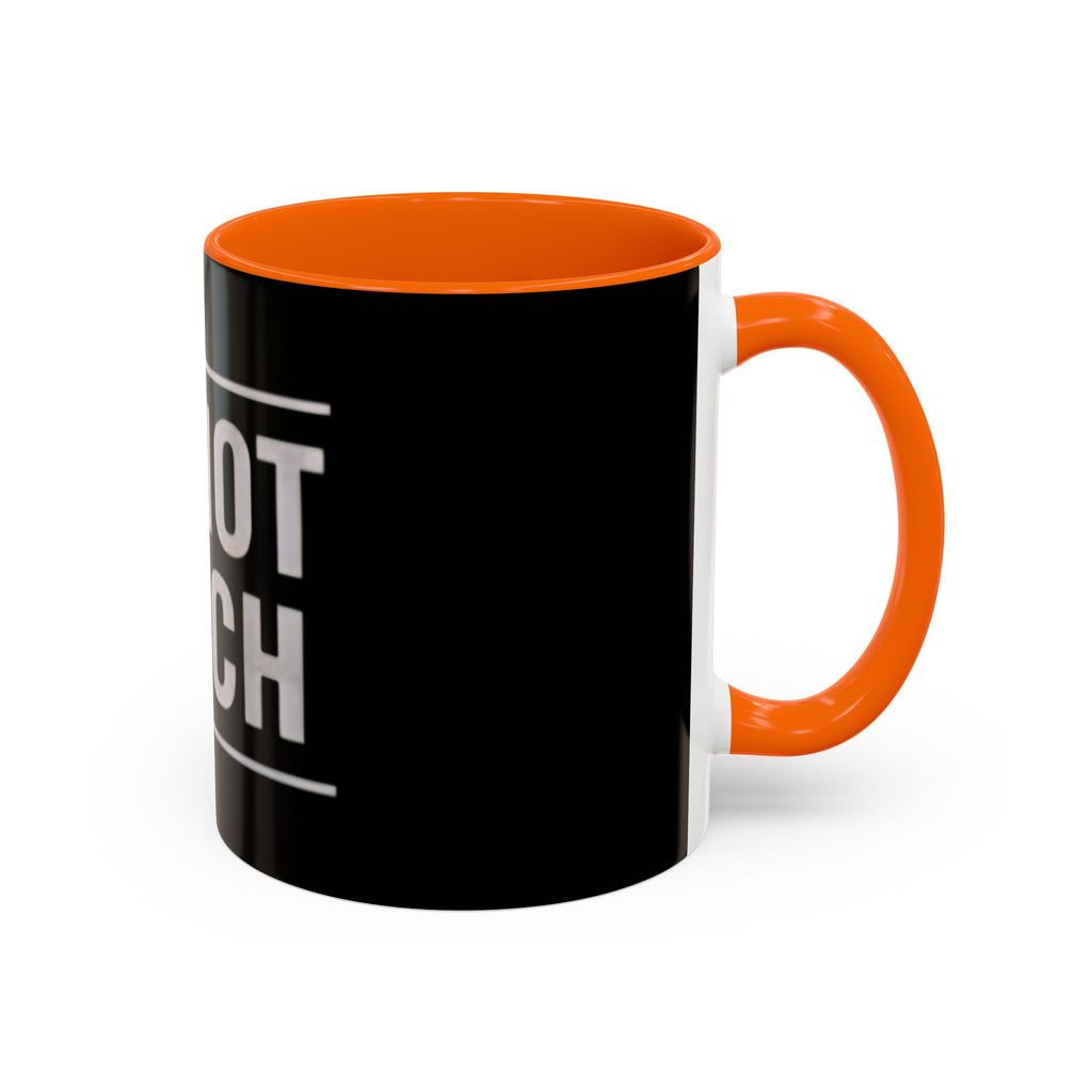Do Not Touch Coffee Mug (Black Accent 11/15oz)