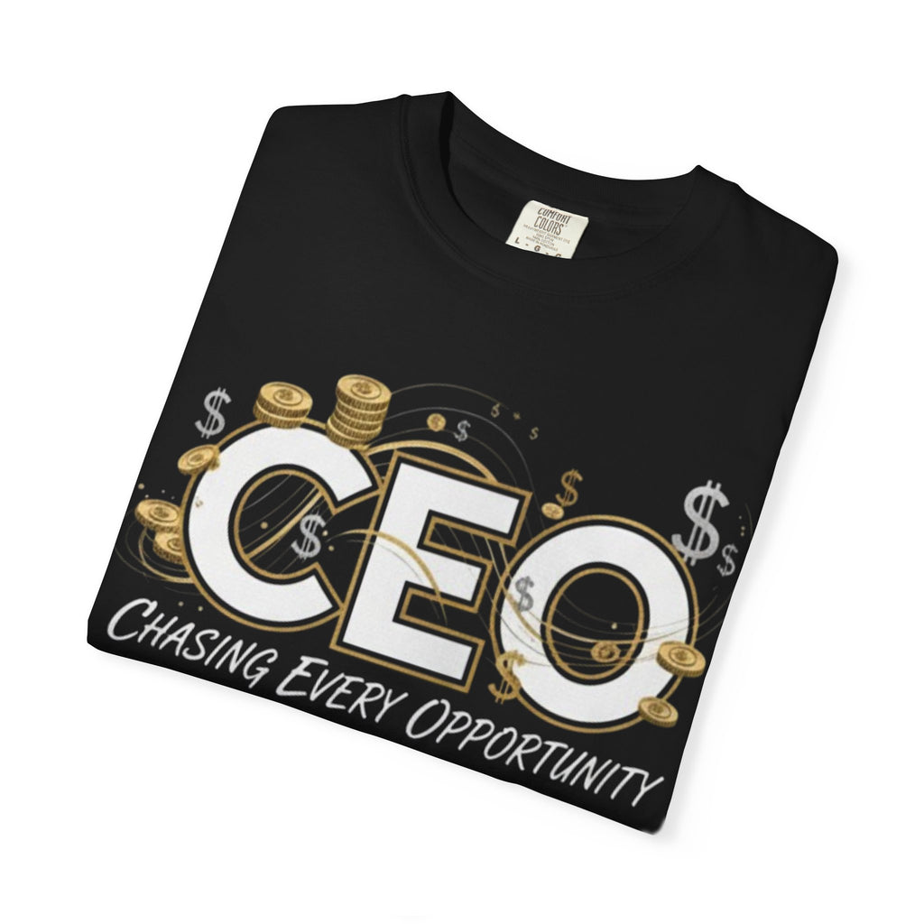 CEO T-Shirt  "Chasing Every Opportunity" Money Graphic Tee