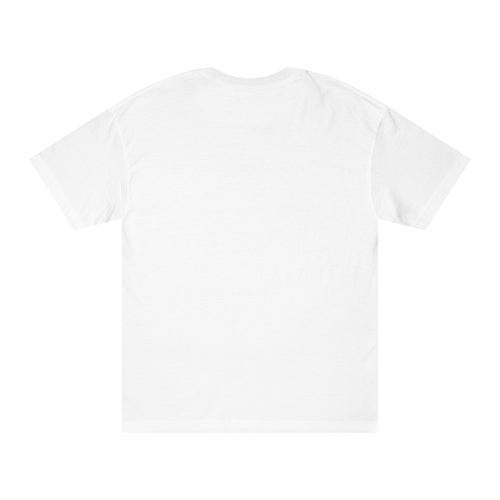 "Reggie Dious" Classic (signature script) White T-Shirt