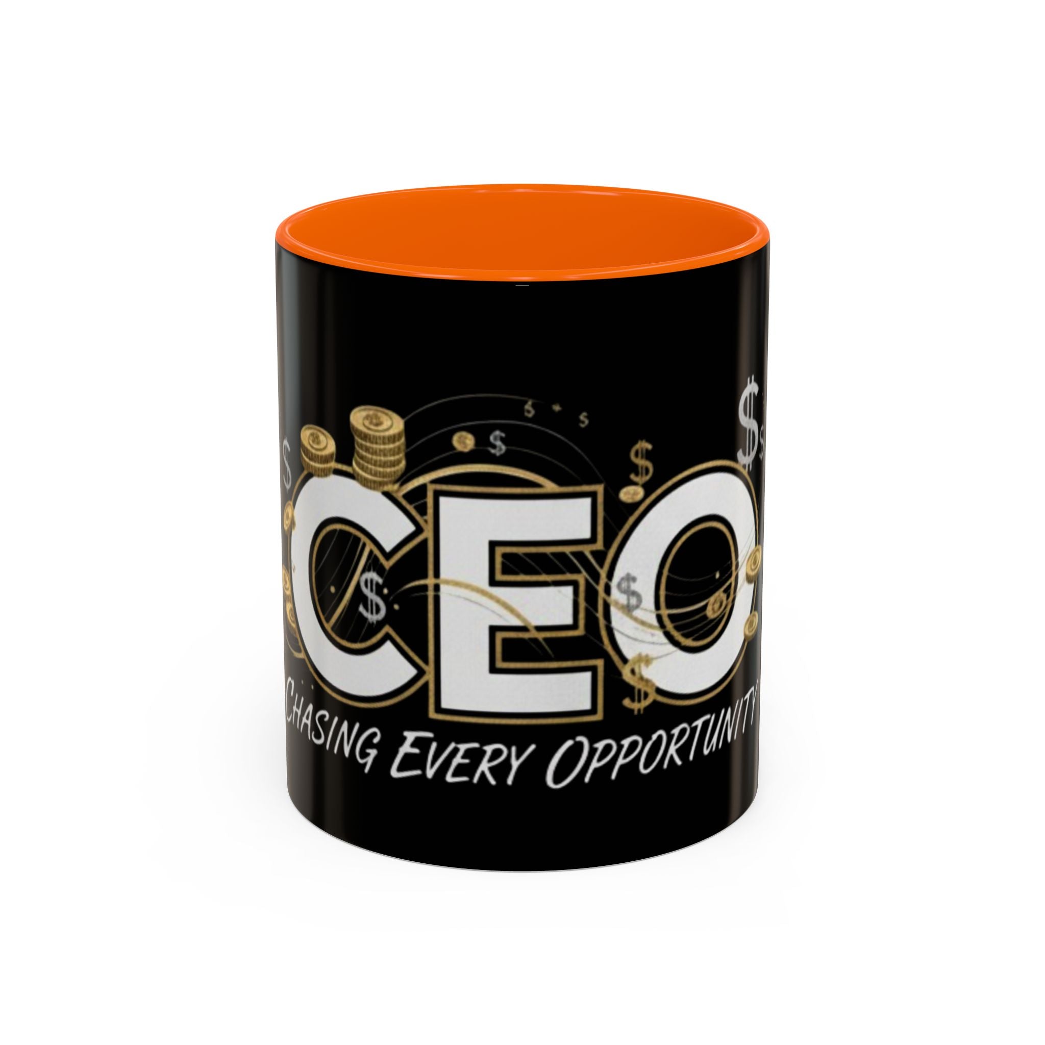 CEO Hustle Coffee Mug  "Chasing Every Opportunity" Accent Mug (11/15oz)