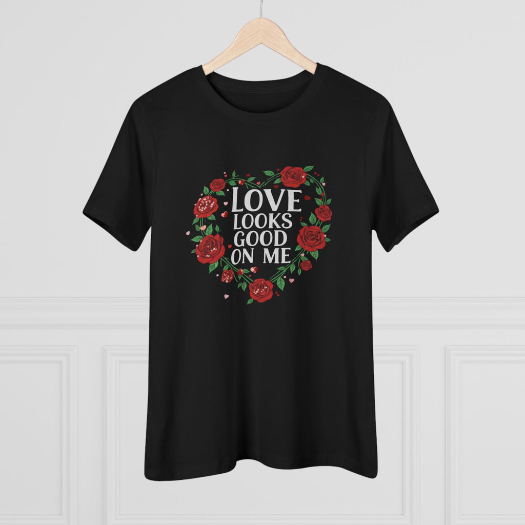 Love Looks Good On Me Floral Tee