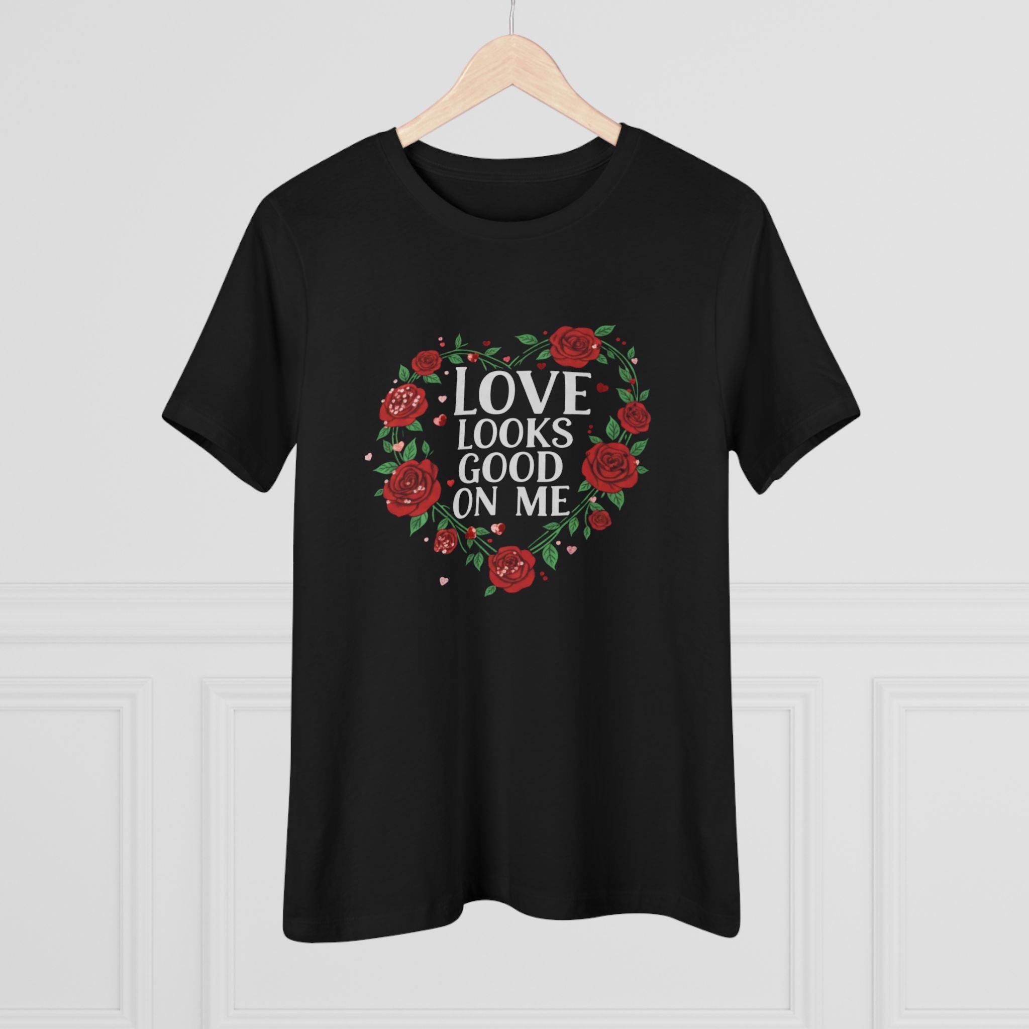 Love Looks Good On Me Floral Tee