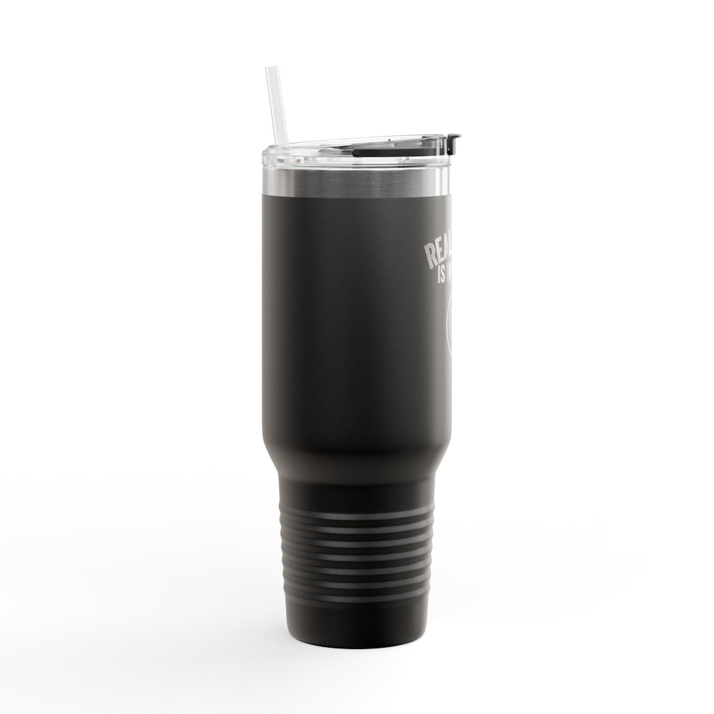 “Real Estate Is What I Do” Realtor Tumbler (40oz Insulated Travel Mug)