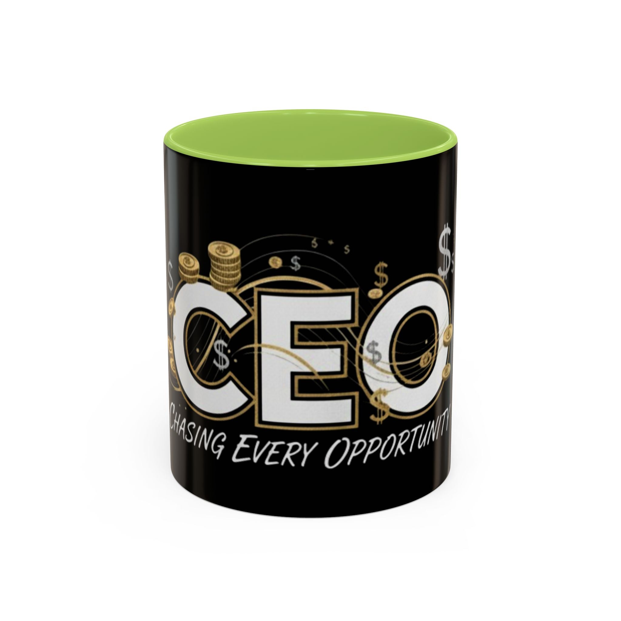 CEO Hustle Coffee Mug  "Chasing Every Opportunity" Accent Mug (11/15oz)