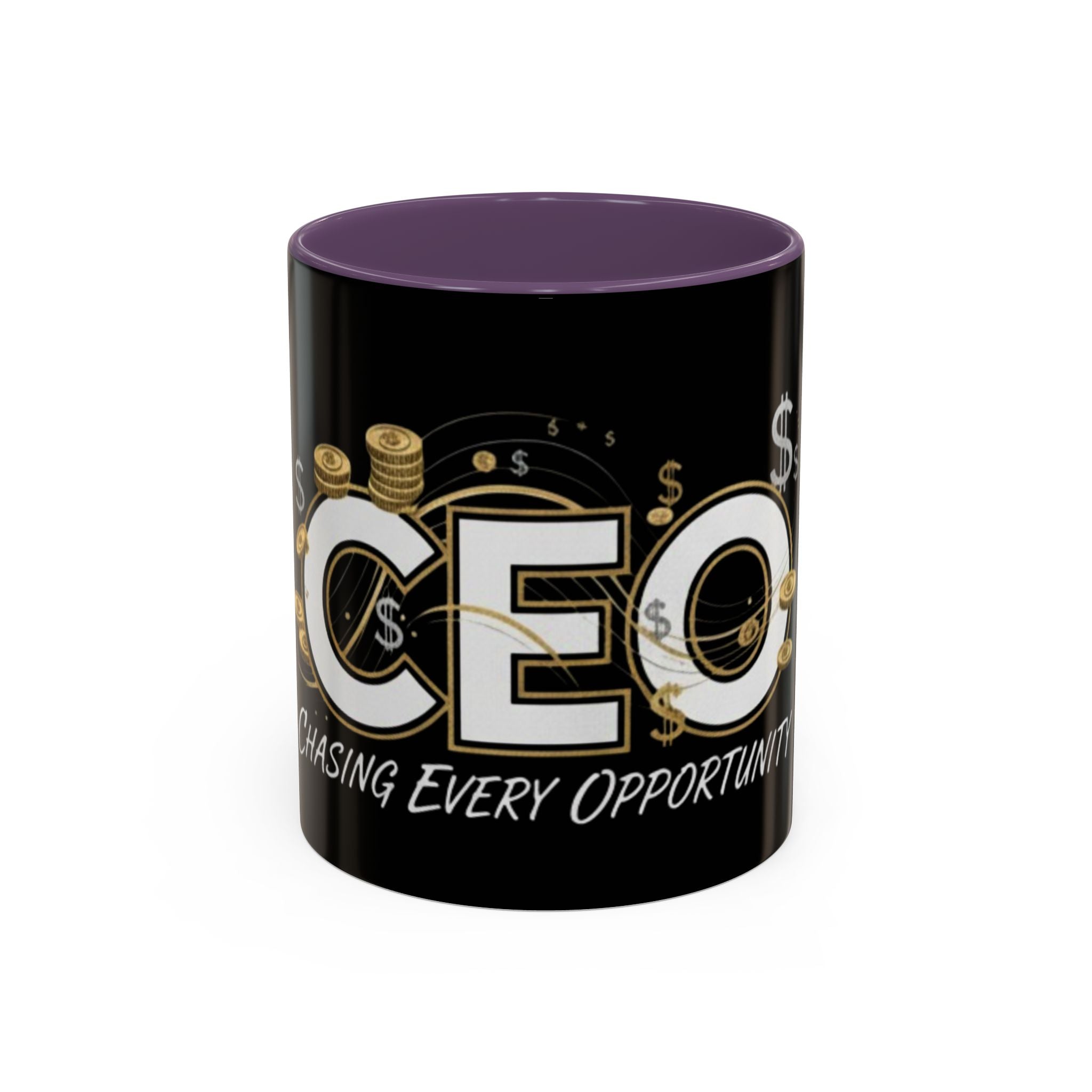 CEO Hustle Coffee Mug  "Chasing Every Opportunity" Accent Mug (11/15oz)