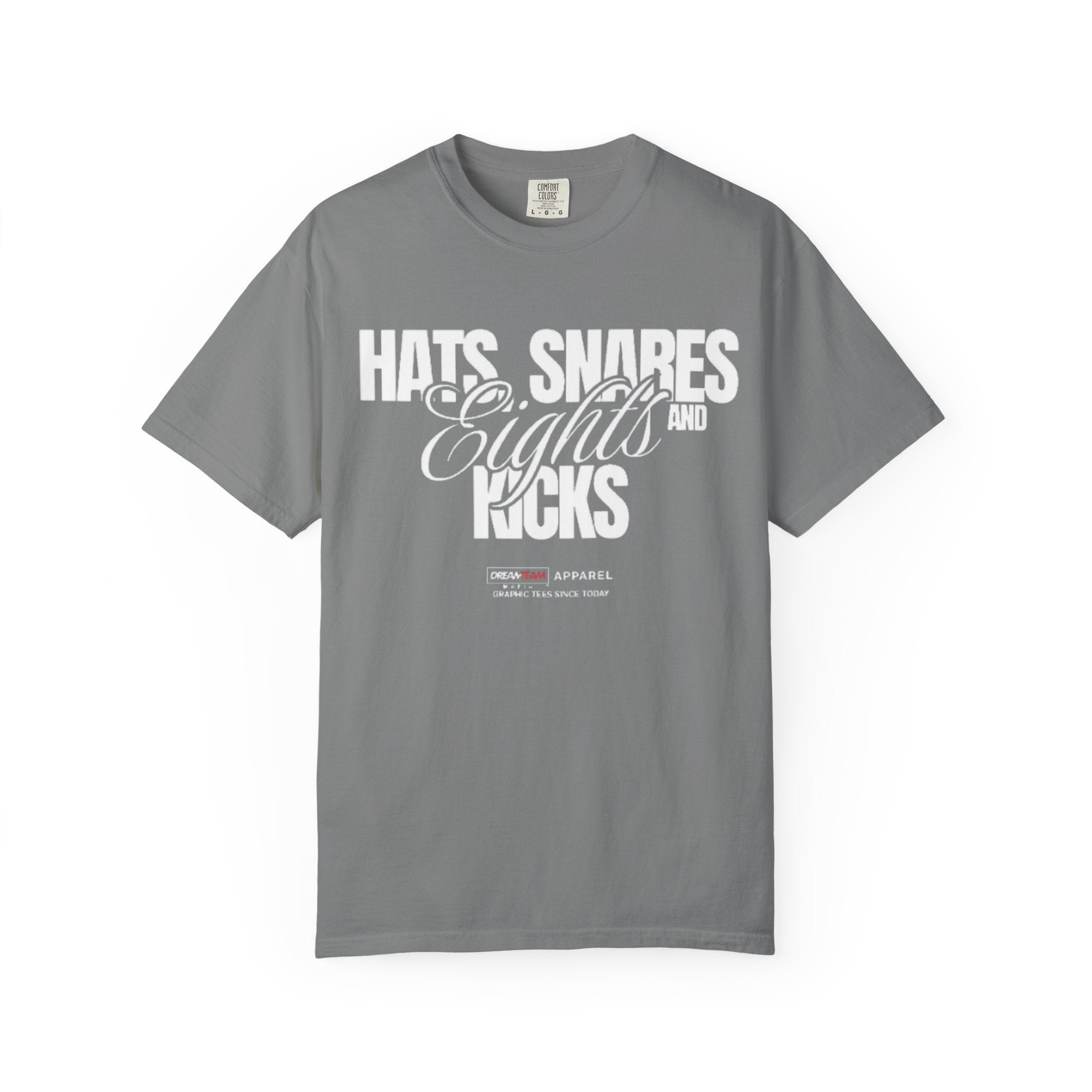 "Hats, Snares, Eights and Kicks" Graphic Tee