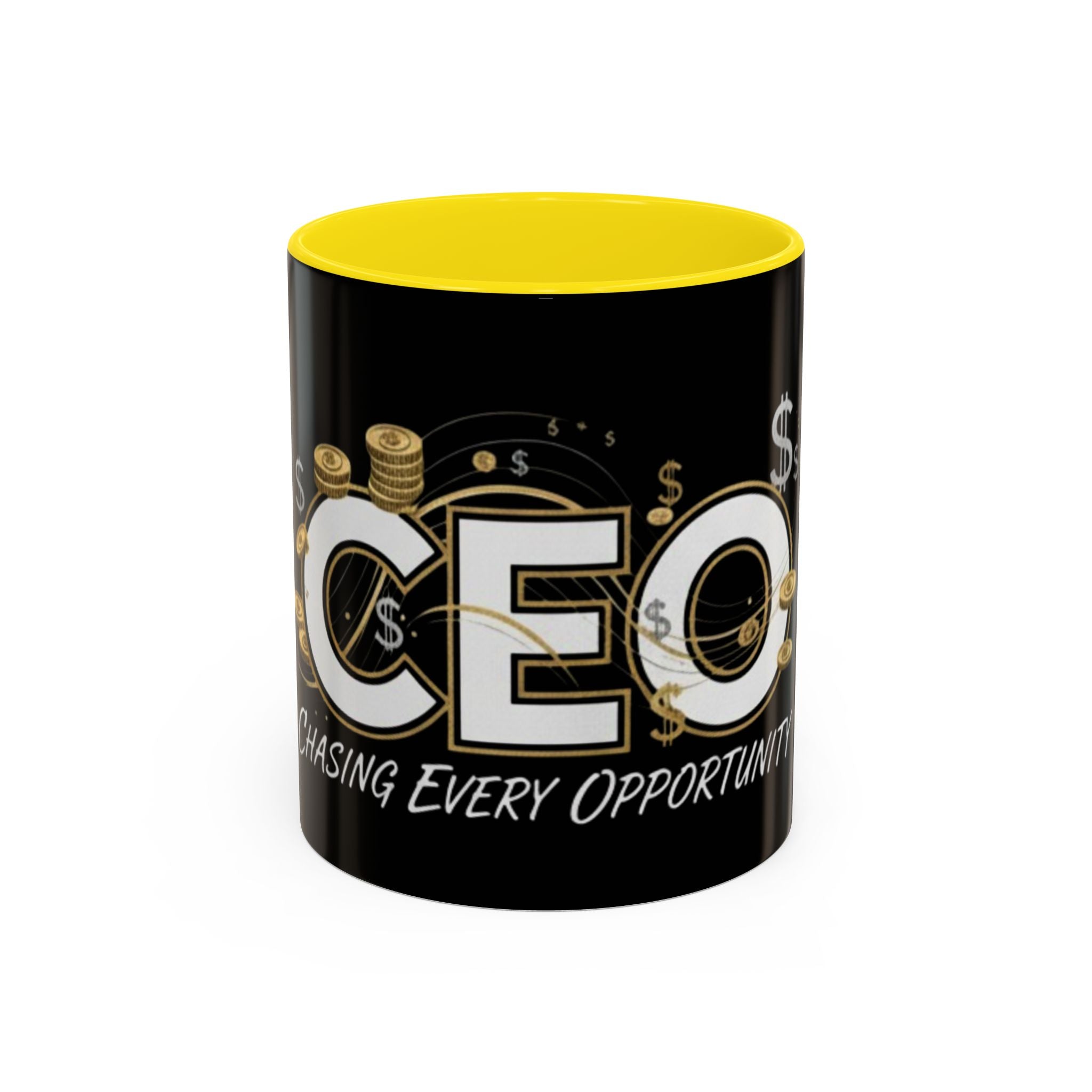 CEO Hustle Coffee Mug  "Chasing Every Opportunity" Accent Mug (11/15oz)