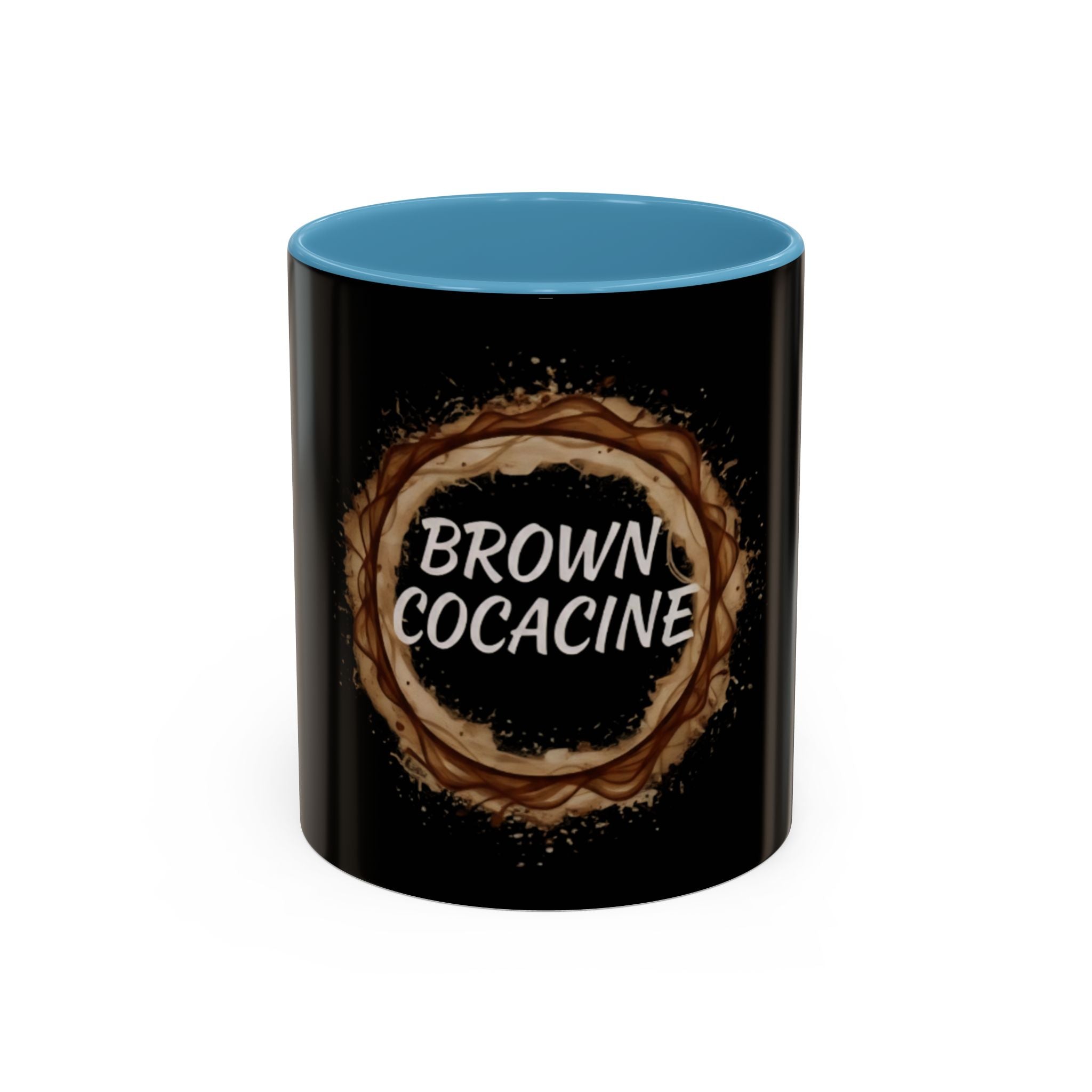 "Brown Cоcaine" Coffee Mug (Ring Roast Design 11/15oz)