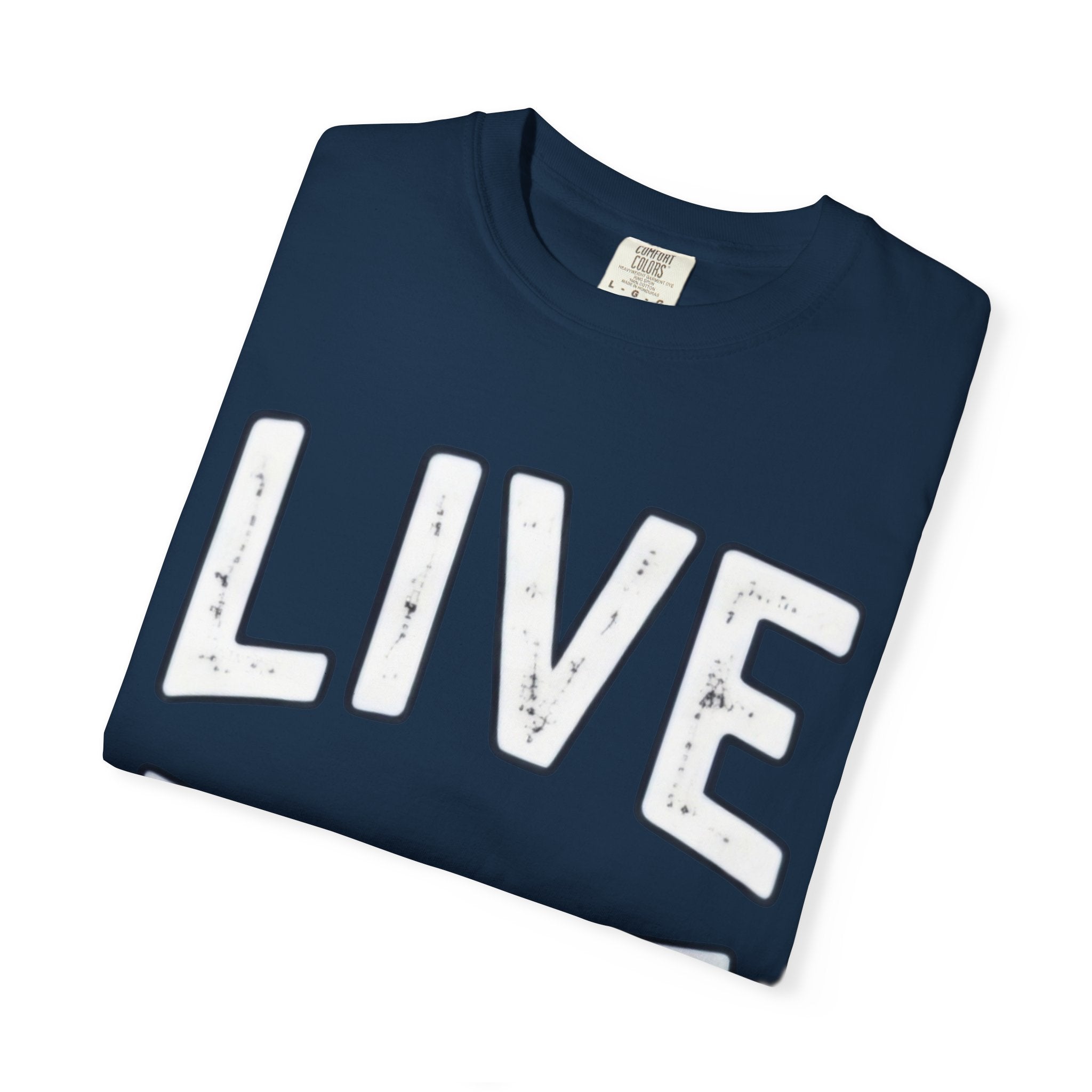 Live Life T-Shirt (White letttering)