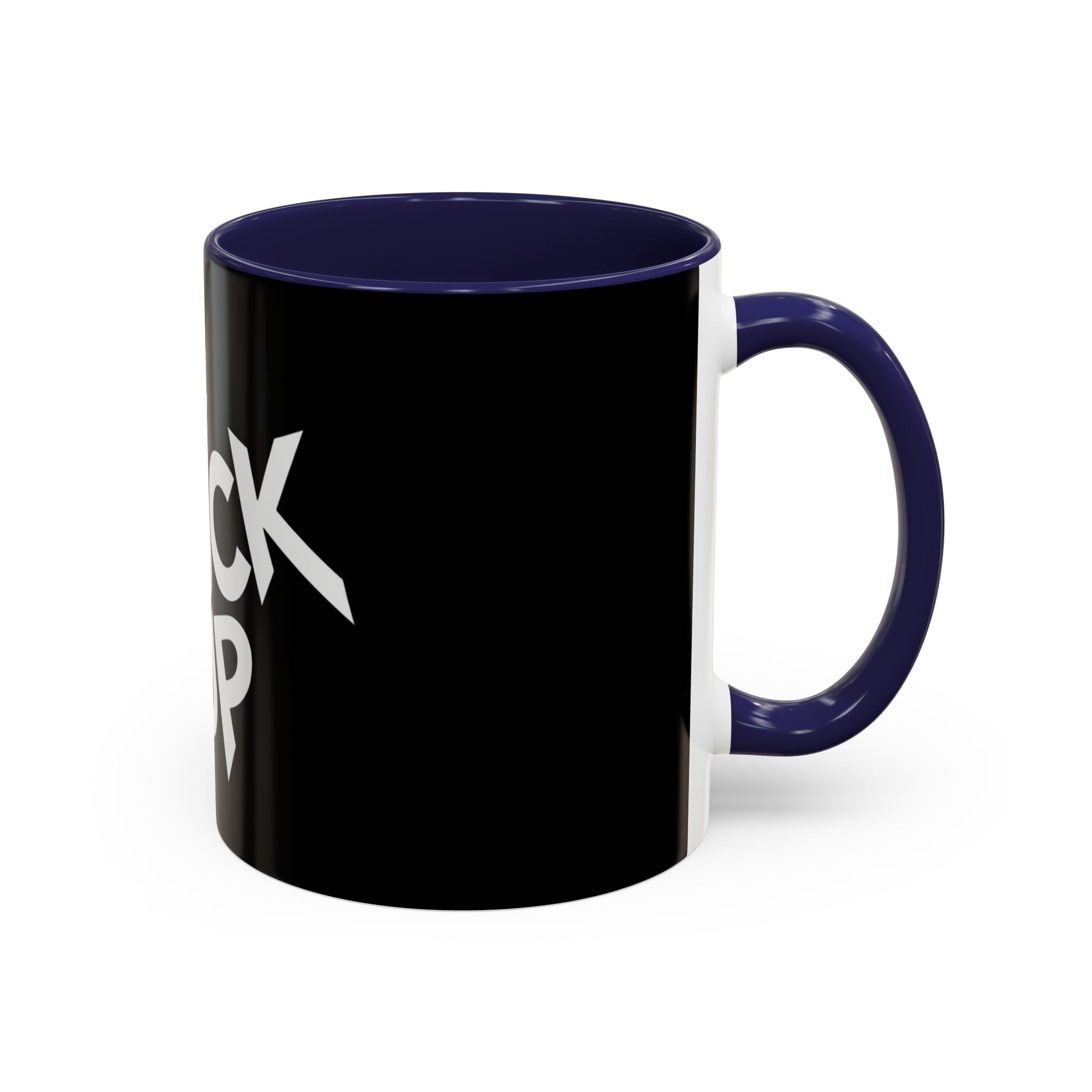 Wake the Phuck Up Coffee Mug   ( Funny Offensive Morning Mug, Bold Typography 11/15oz)