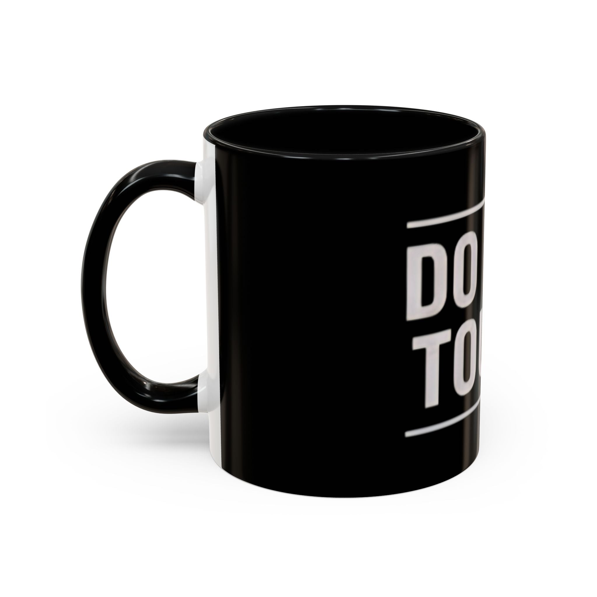 Do Not Touch Coffee Mug (Black Accent 11/15oz)