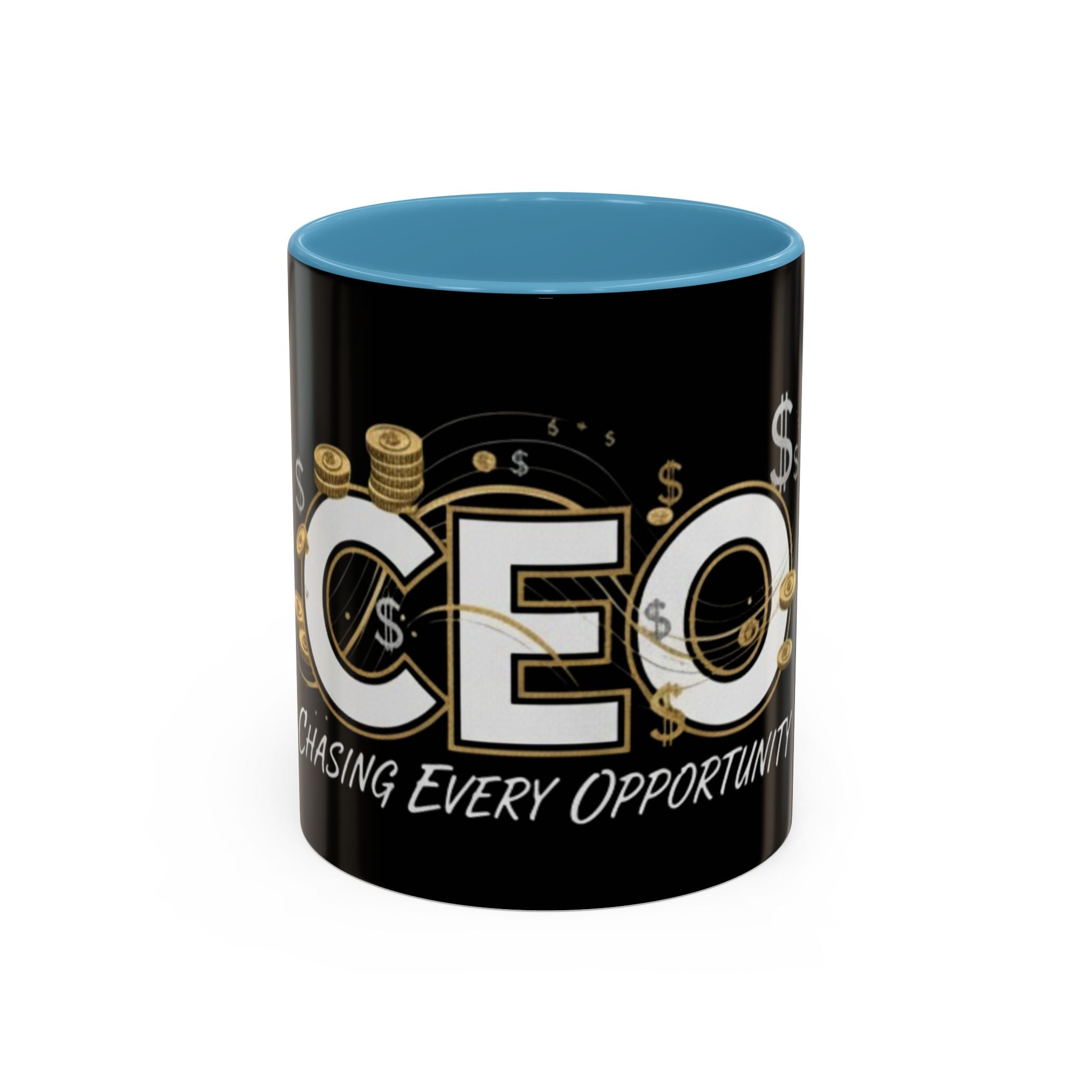 CEO Hustle Coffee Mug  "Chasing Every Opportunity" Accent Mug (11/15oz)