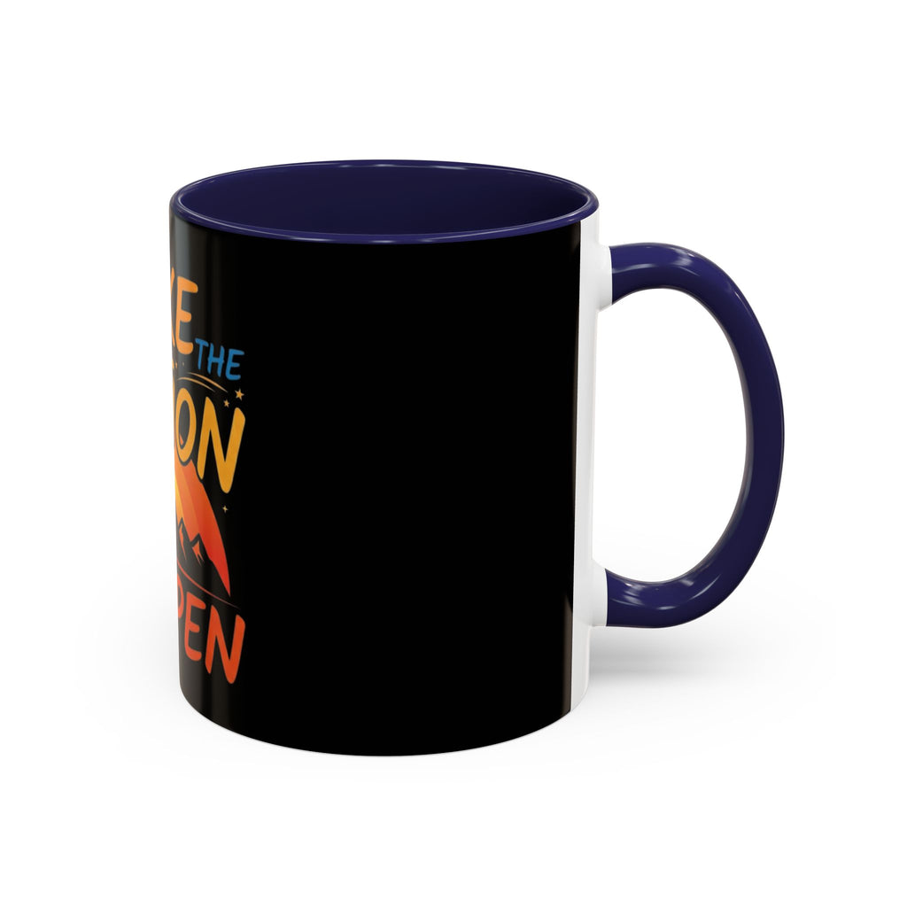 Make the Action Happen Coffee Mug — Motivational Black Accent Mug (11/15oz)