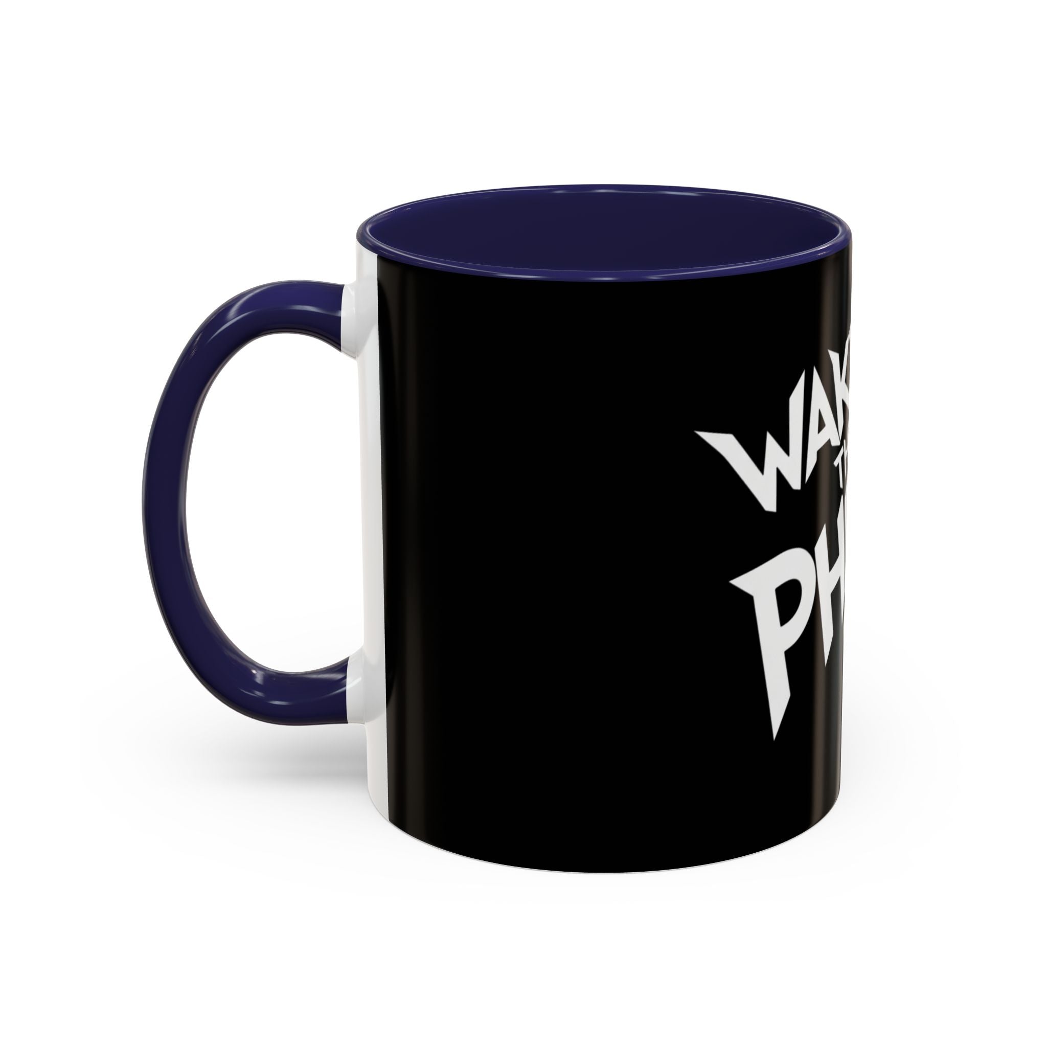 Wake the Phuck Up Coffee Mug   ( Funny Offensive Morning Mug, Bold Typography 11/15oz)