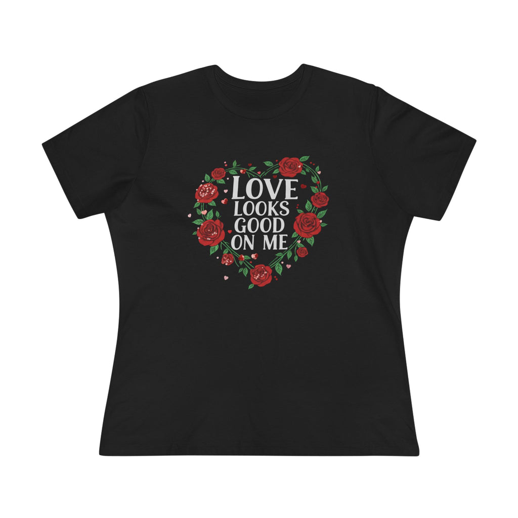 Love Looks Good On Me Floral Tee