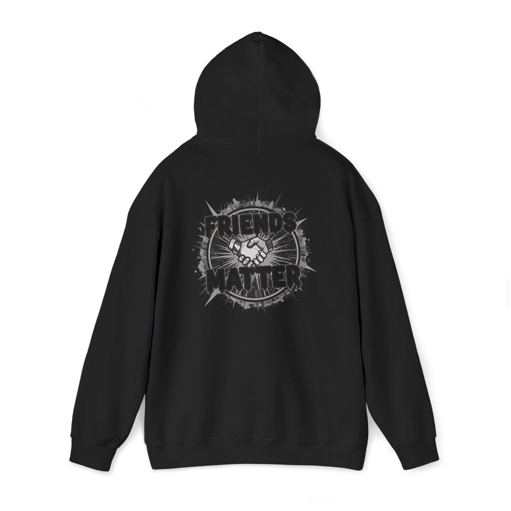 Friends Matter Hoodie (Handshake Graphic Sweatshirt)