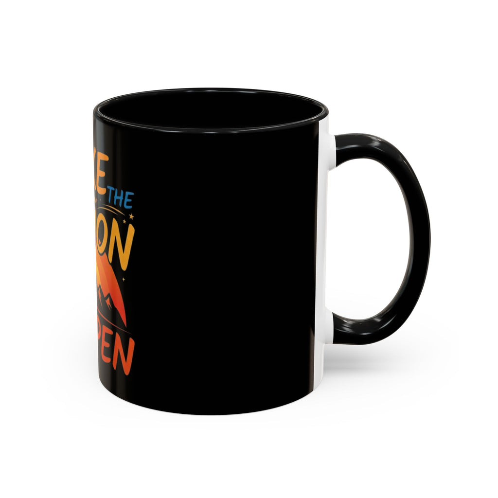 Make the Action Happen Coffee Mug — Motivational Black Accent Mug (11/15oz)