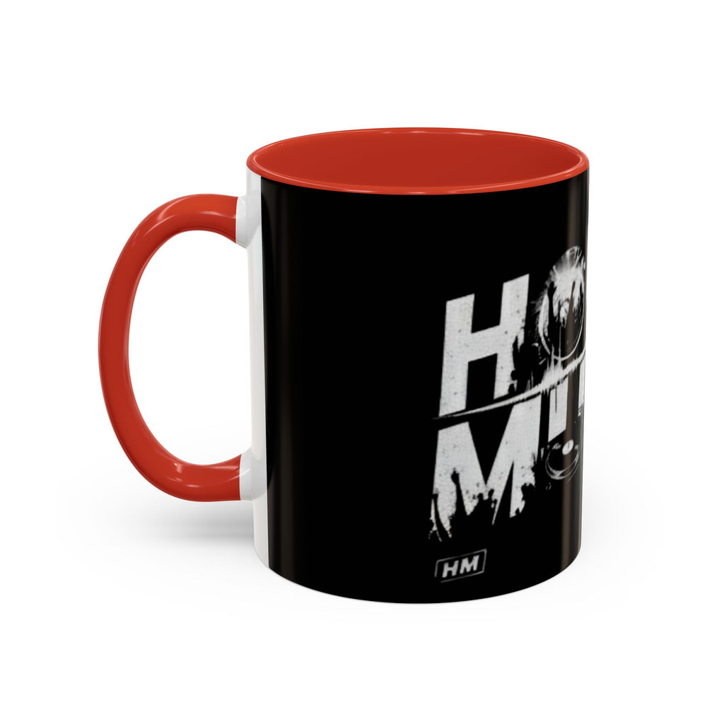 House Music Coffee Mug (Black DJ Turntable Design 11/15oz)