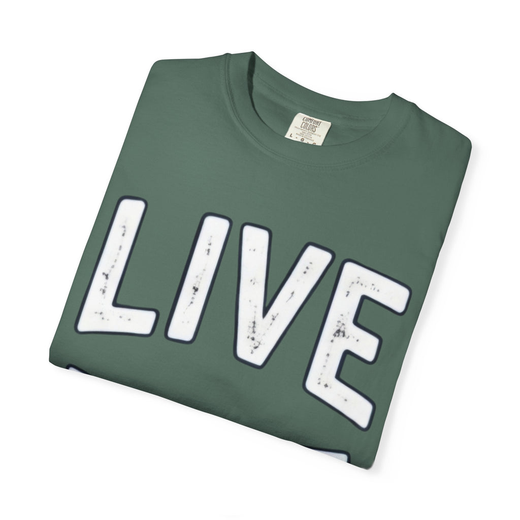 Live Life T-Shirt (White letttering)
