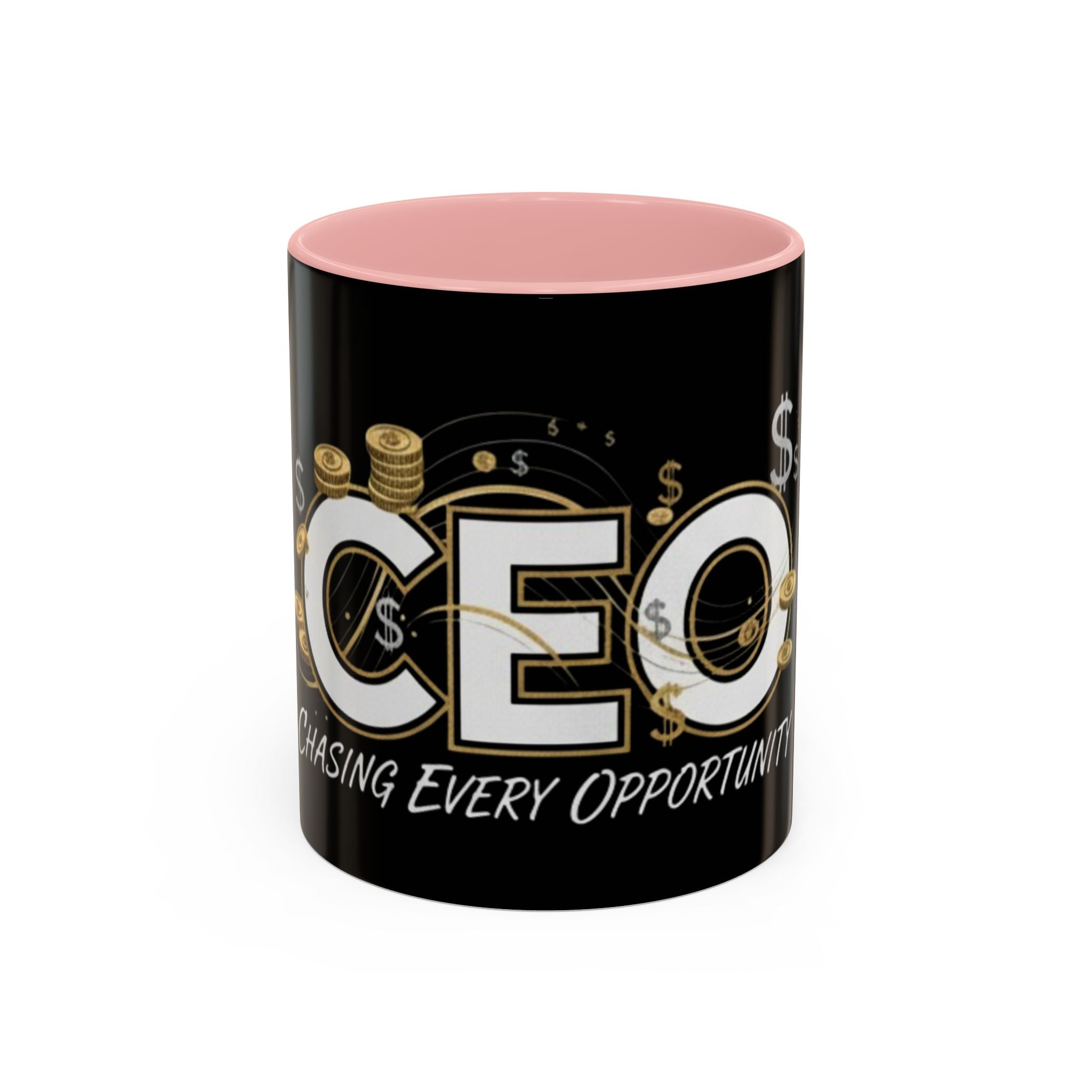 CEO Hustle Coffee Mug  "Chasing Every Opportunity" Accent Mug (11/15oz)