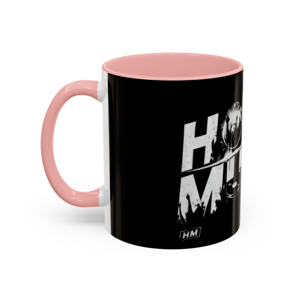 House Music Coffee Mug (Black DJ Turntable Design 11/15oz)