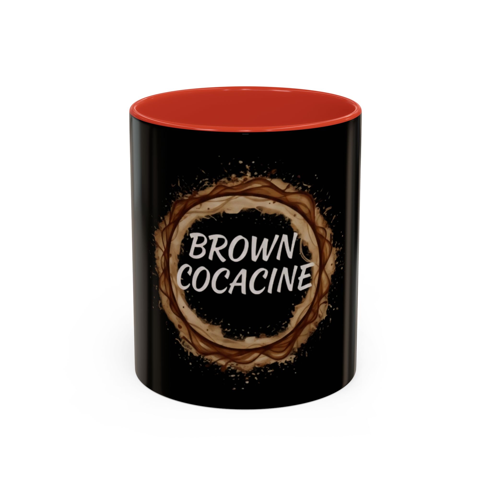 "Brown Cоcaine" Coffee Mug (Ring Roast Design 11/15oz)