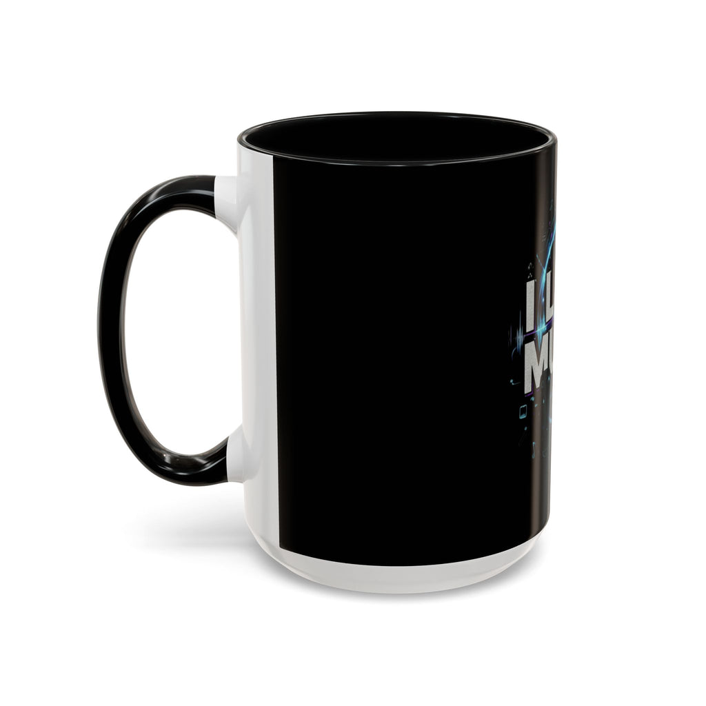 I Love Music Accent Coffee Mug  (11/15 oz)