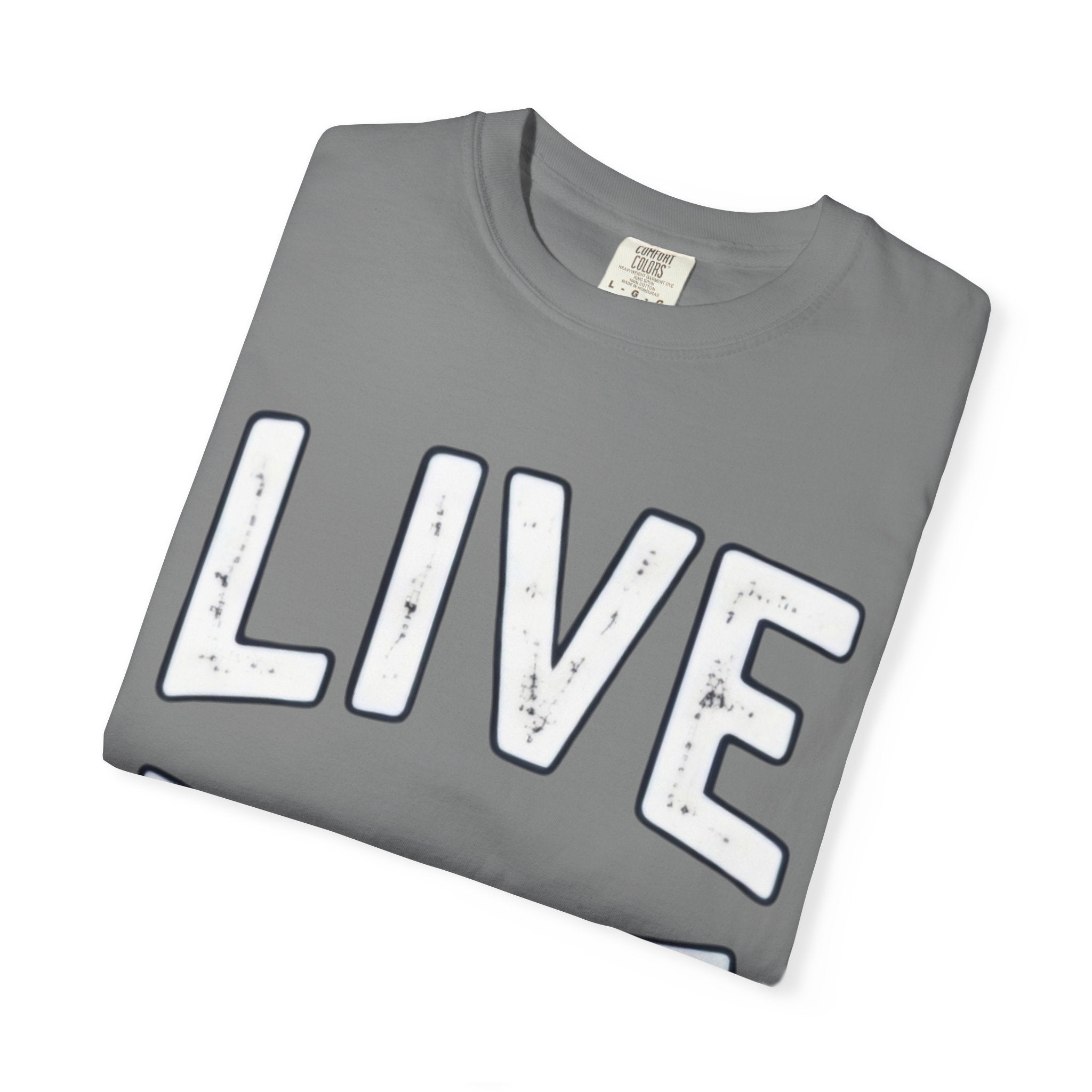 Live Life T-Shirt (White letttering)