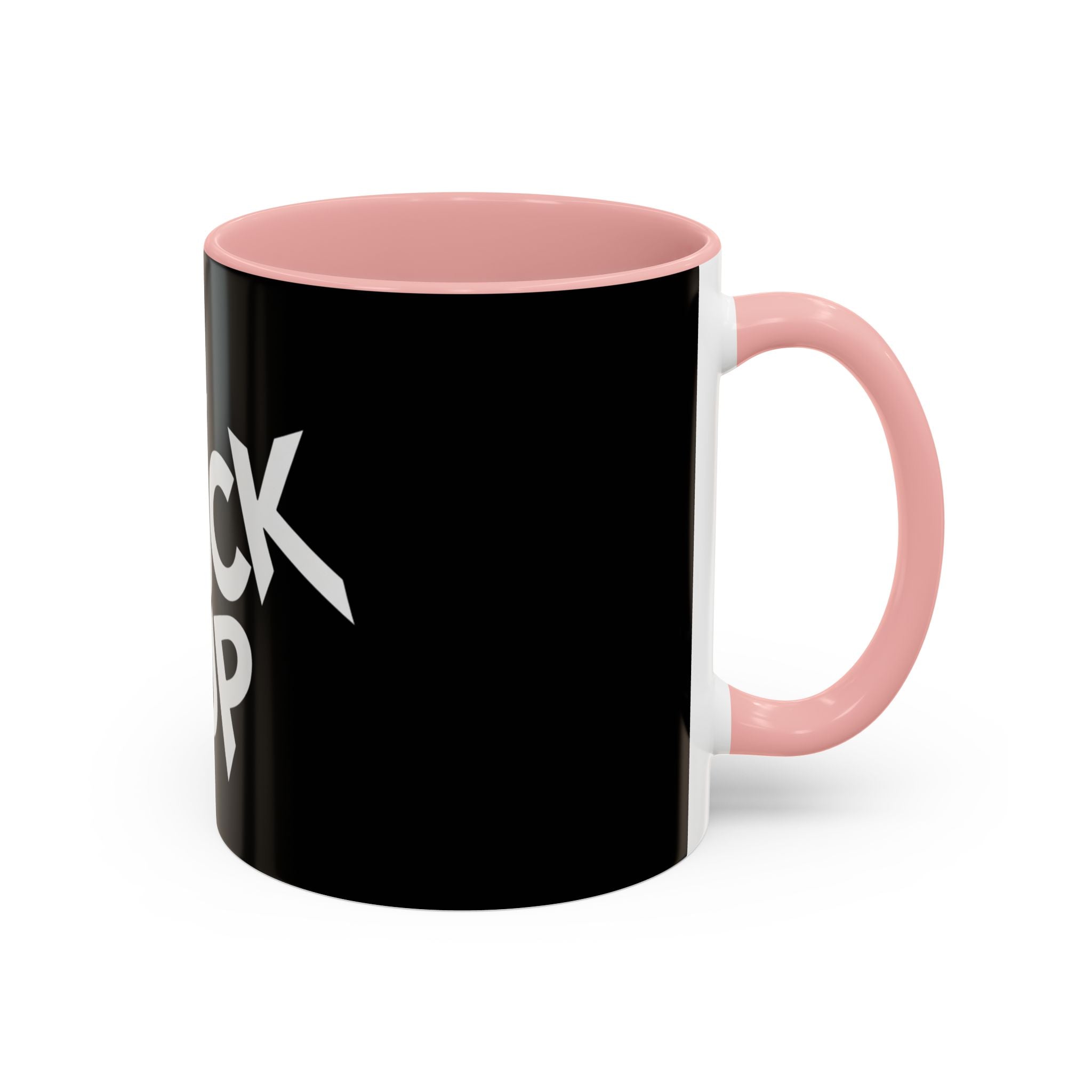 Wake the Phuck Up Coffee Mug   ( Funny Offensive Morning Mug, Bold Typography 11/15oz)