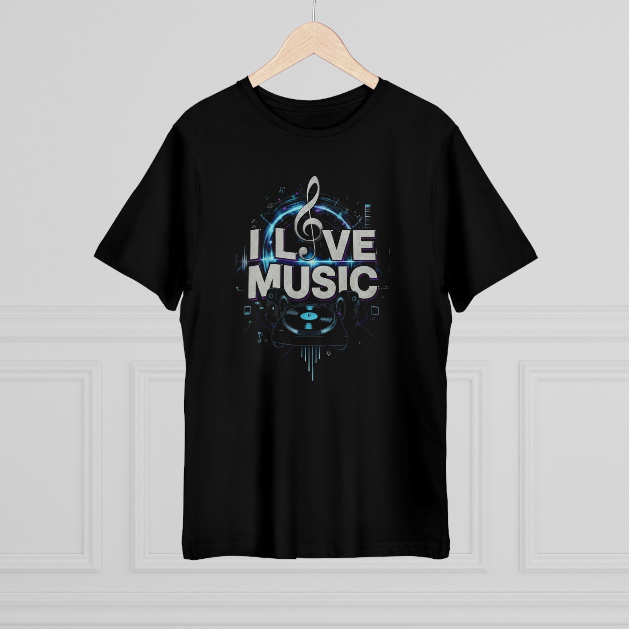 I Love Music Graphic T-Shirt