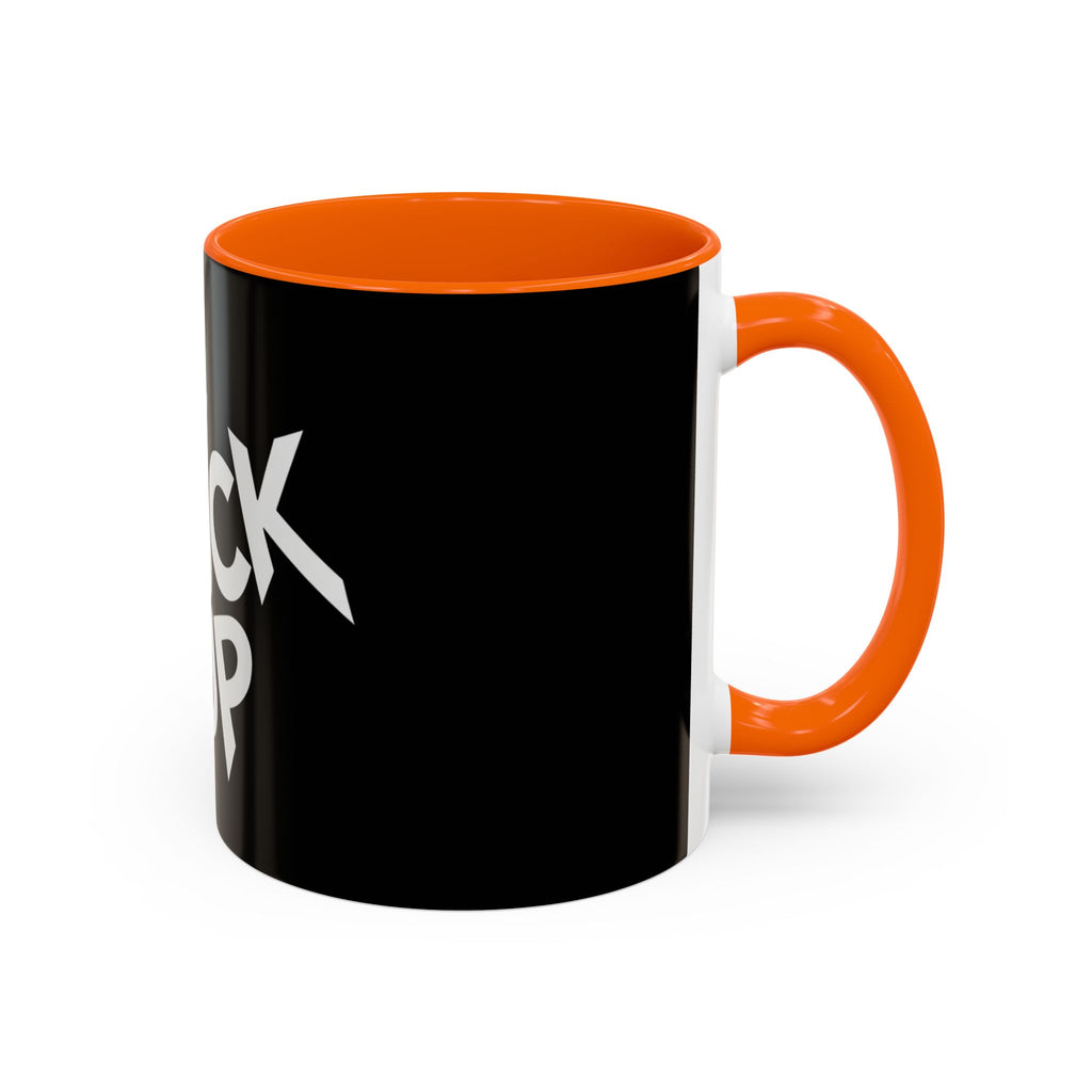 Wake the Phuck Up Coffee Mug   ( Funny Offensive Morning Mug, Bold Typography 11/15oz)