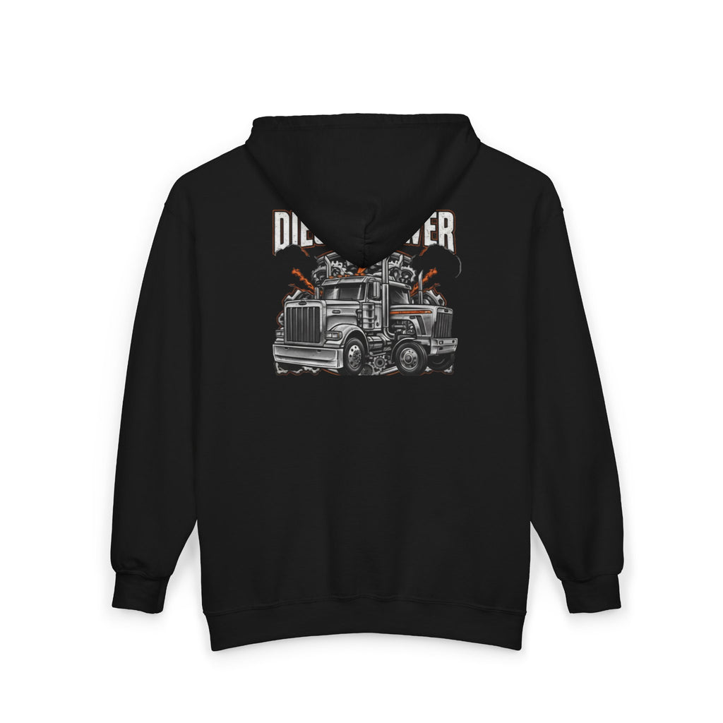 Diesel Power Truck Zip-Up Hoodie