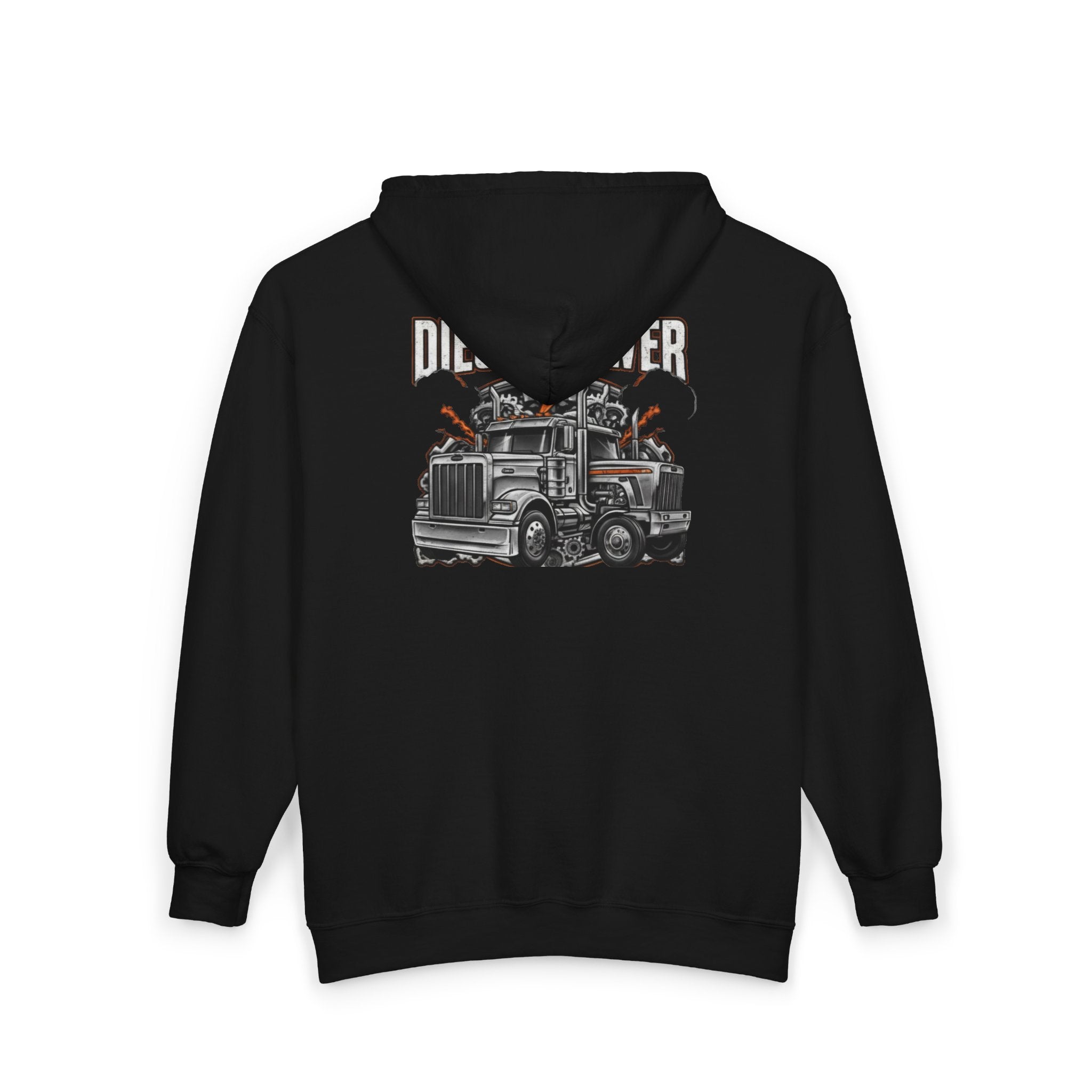 Diesel Power Truck Zip-Up Hoodie