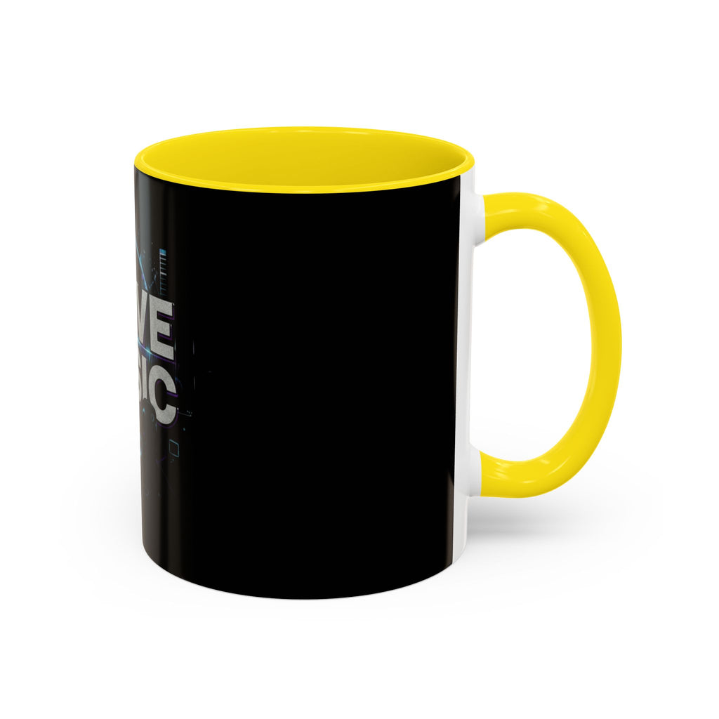 I Love Music Accent Coffee Mug  (11/15 oz)