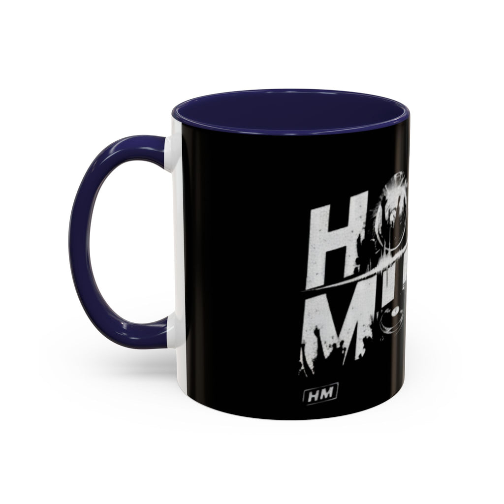 House Music Coffee Mug (Black DJ Turntable Design 11/15oz)