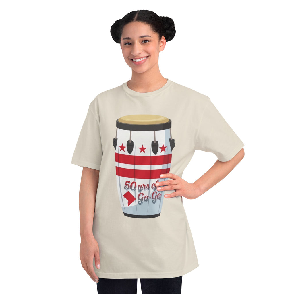 Conga Drum '50 Years of Go-Go' T-Shirt