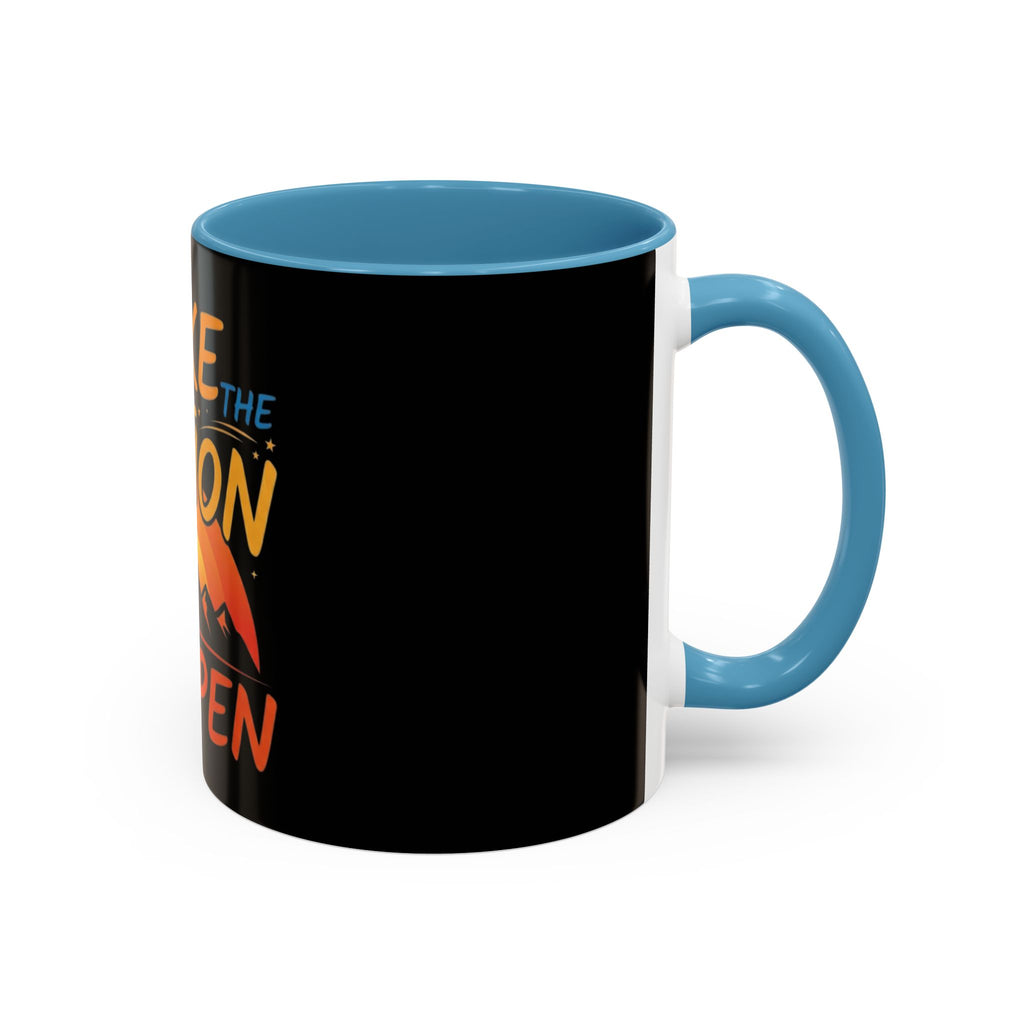 Make the Action Happen Coffee Mug — Motivational Black Accent Mug (11/15oz)