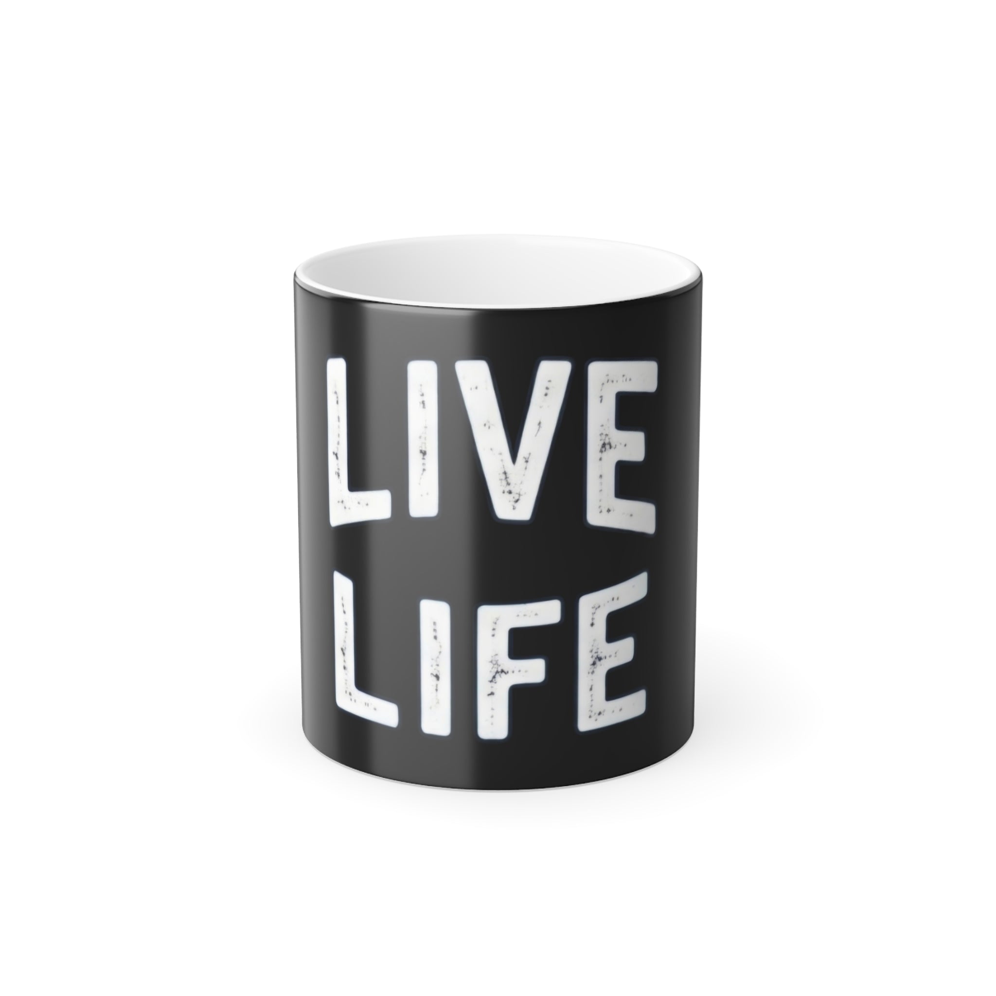 Live Life Coffee Cup