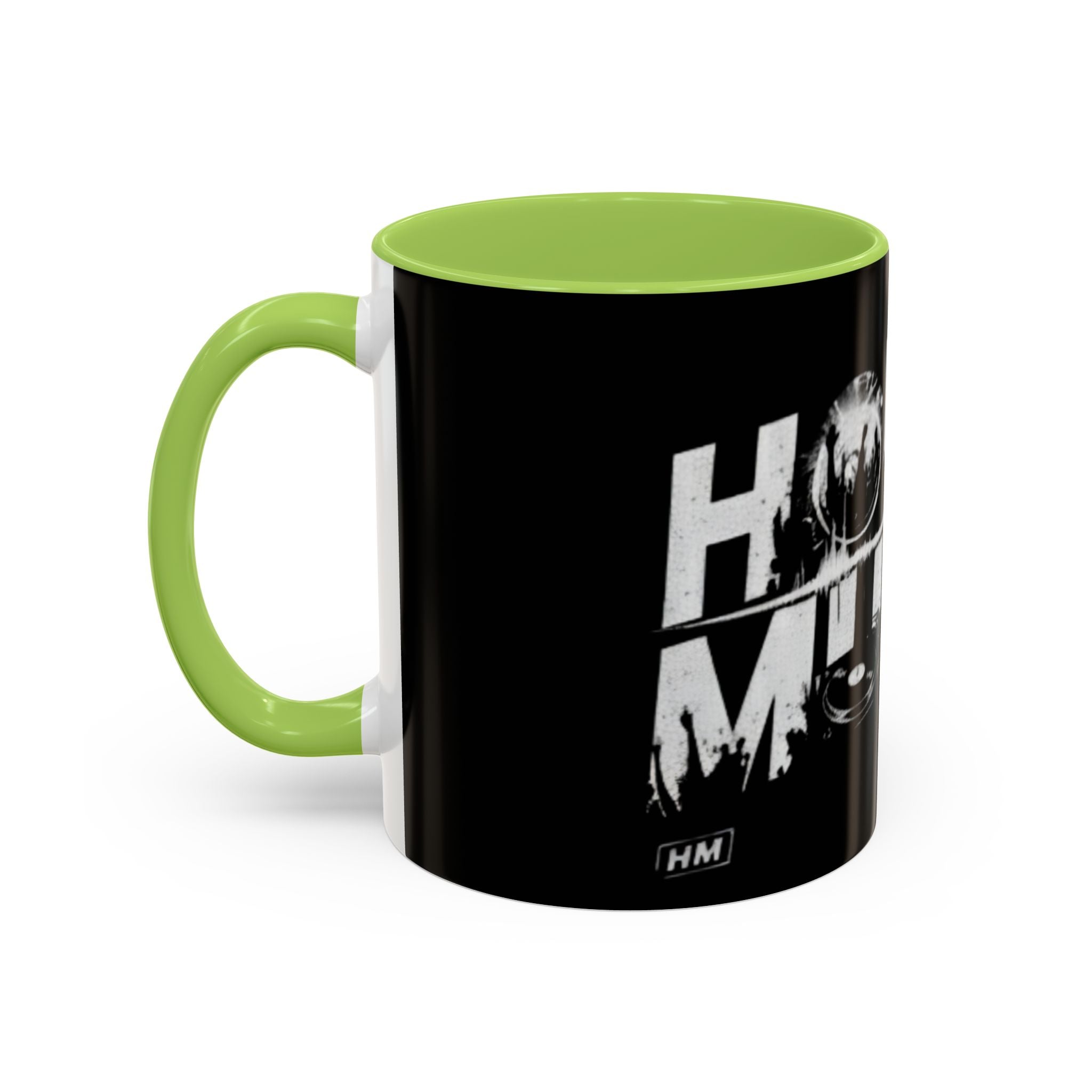 House Music Coffee Mug (Black DJ Turntable Design 11/15oz)