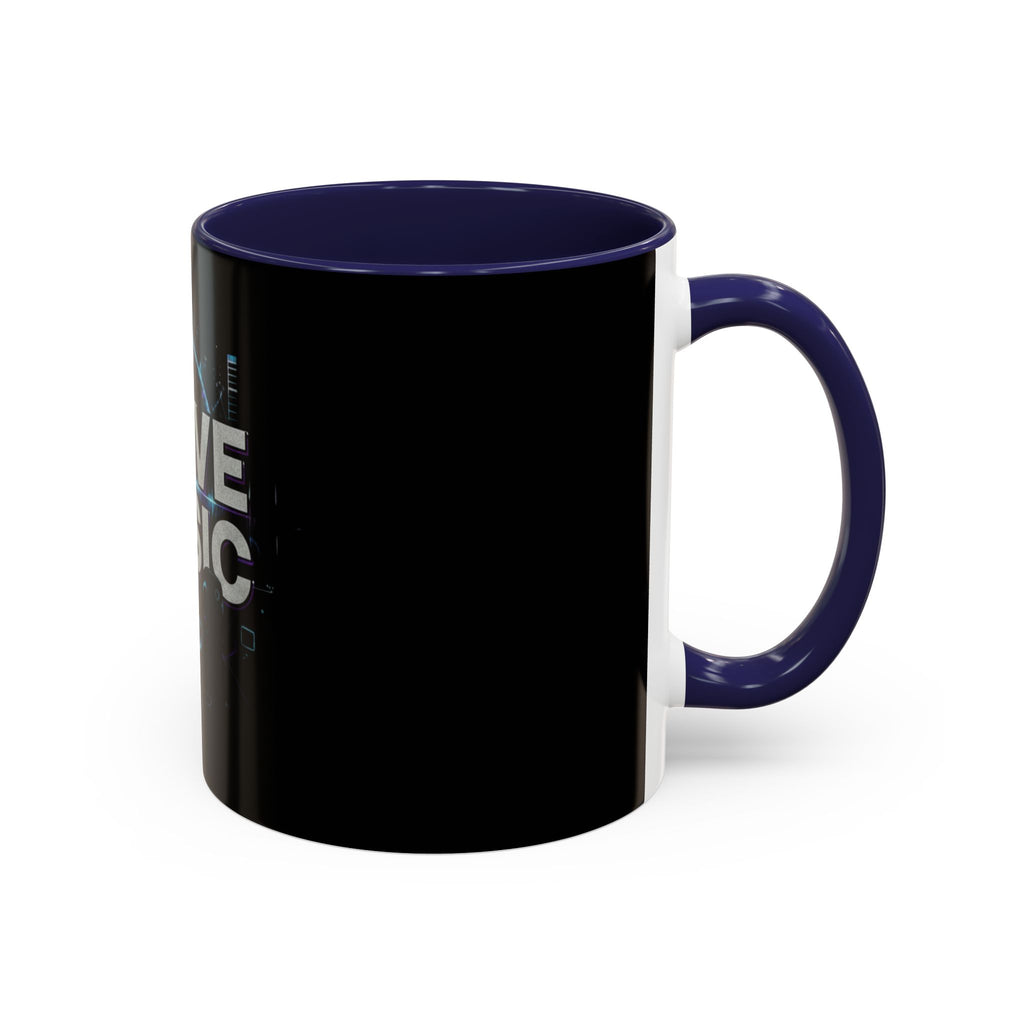 I Love Music Accent Coffee Mug  (11/15 oz)