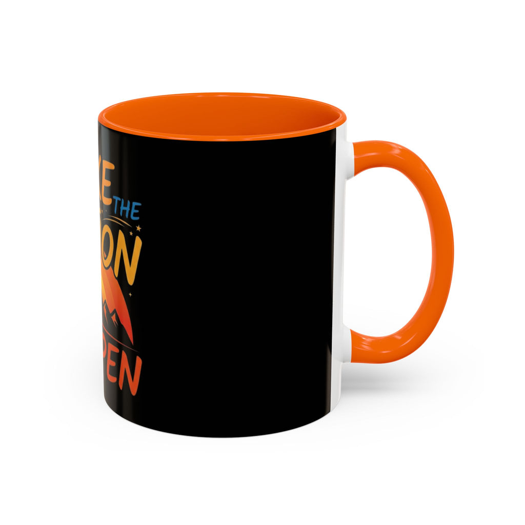 Make the Action Happen Coffee Mug — Motivational Black Accent Mug (11/15oz)