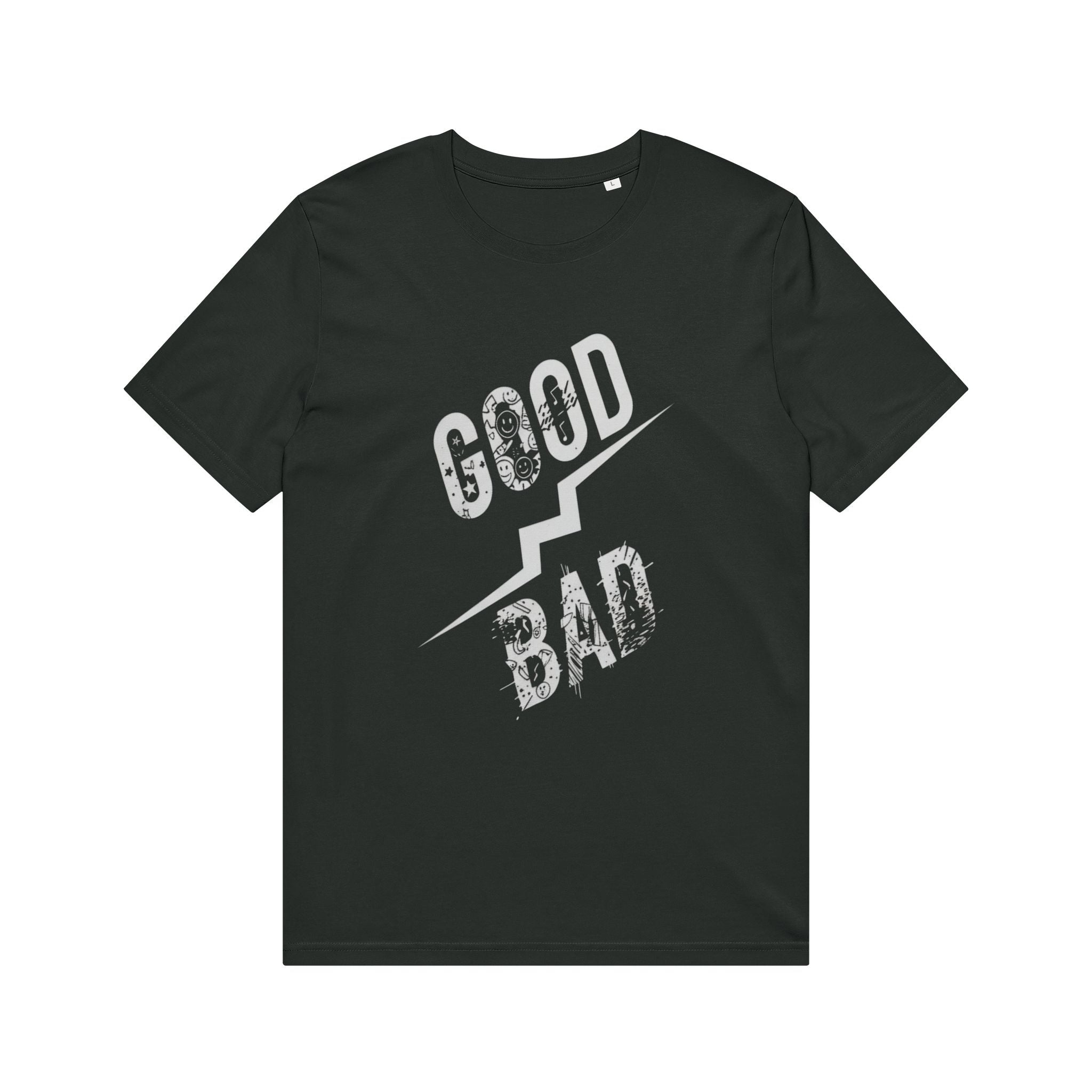 Good / Bad Split Lightning T-Shirt