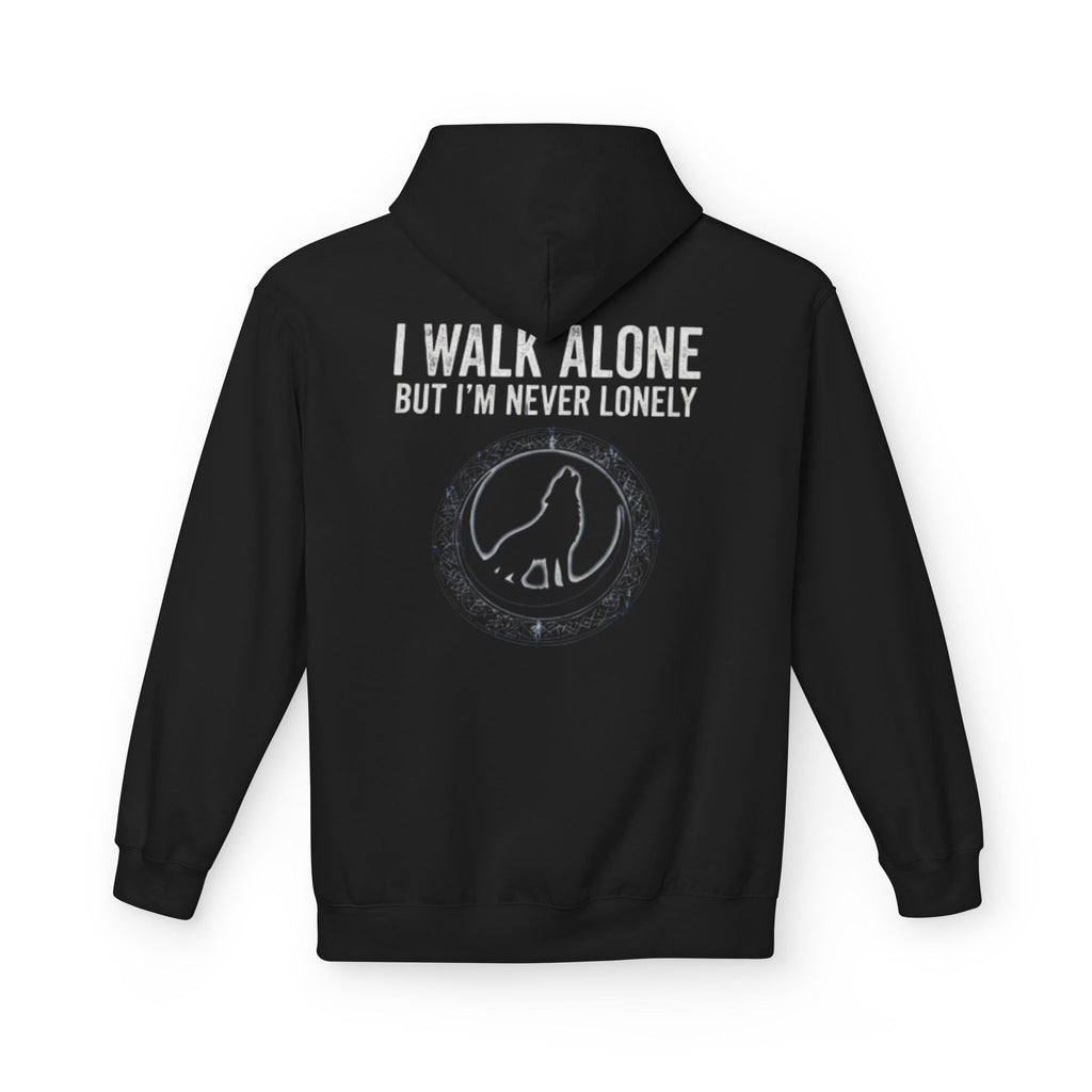 "I Walk Alone But I'm Never Lonely" Graphic Pullover