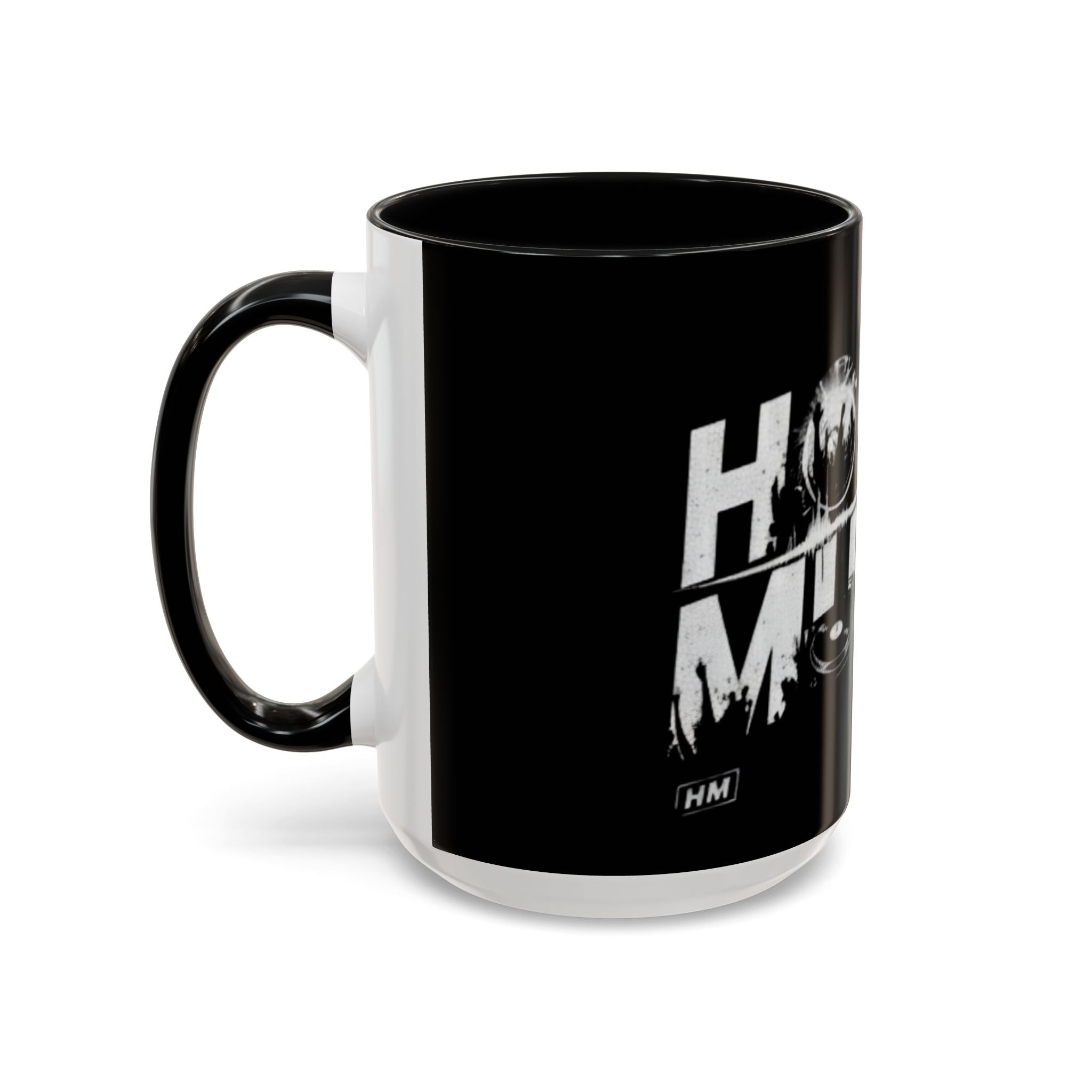 House Music Coffee Mug (Black DJ Turntable Design 11/15oz)